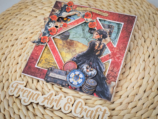 Greeting card "The Requiem"