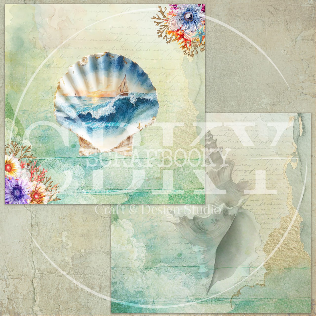 "Light My Shore" Digital Paper