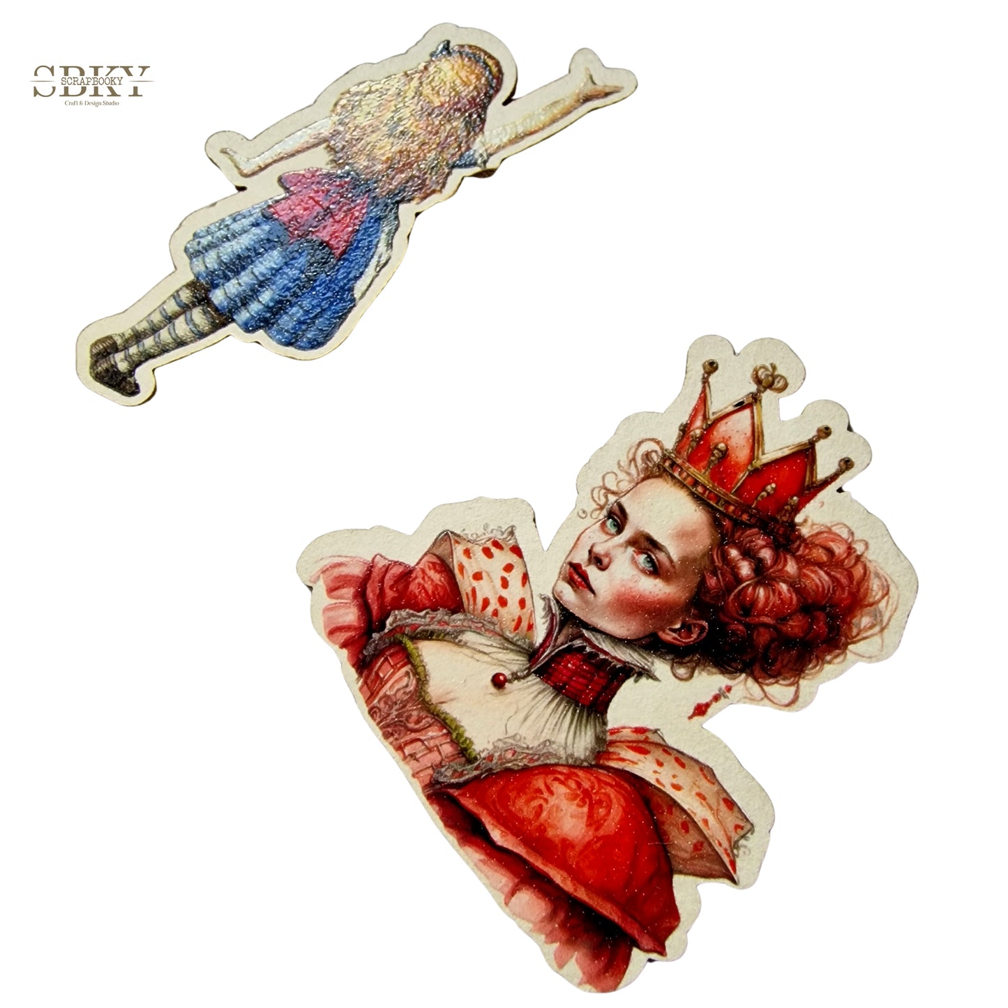 "Wonderland" Chipboards Set