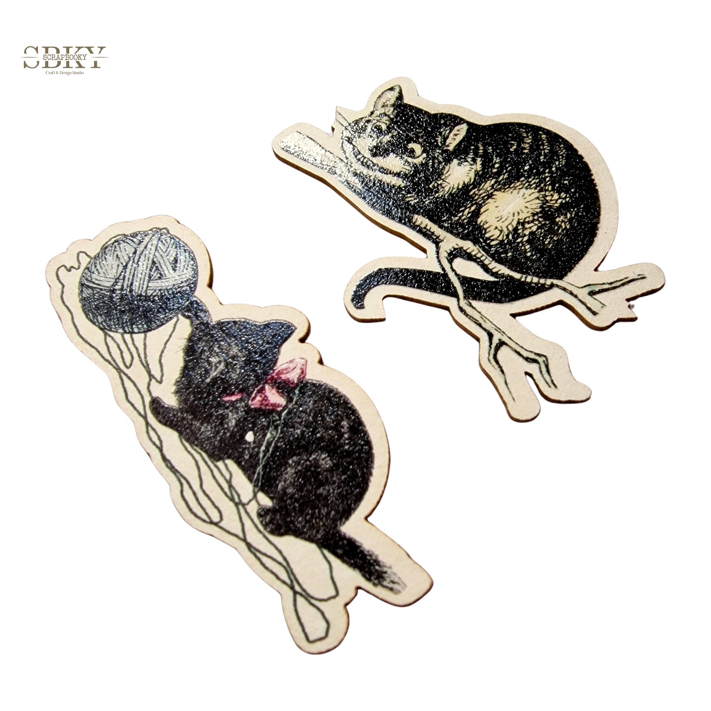 "Wonderland" Chipboards Set