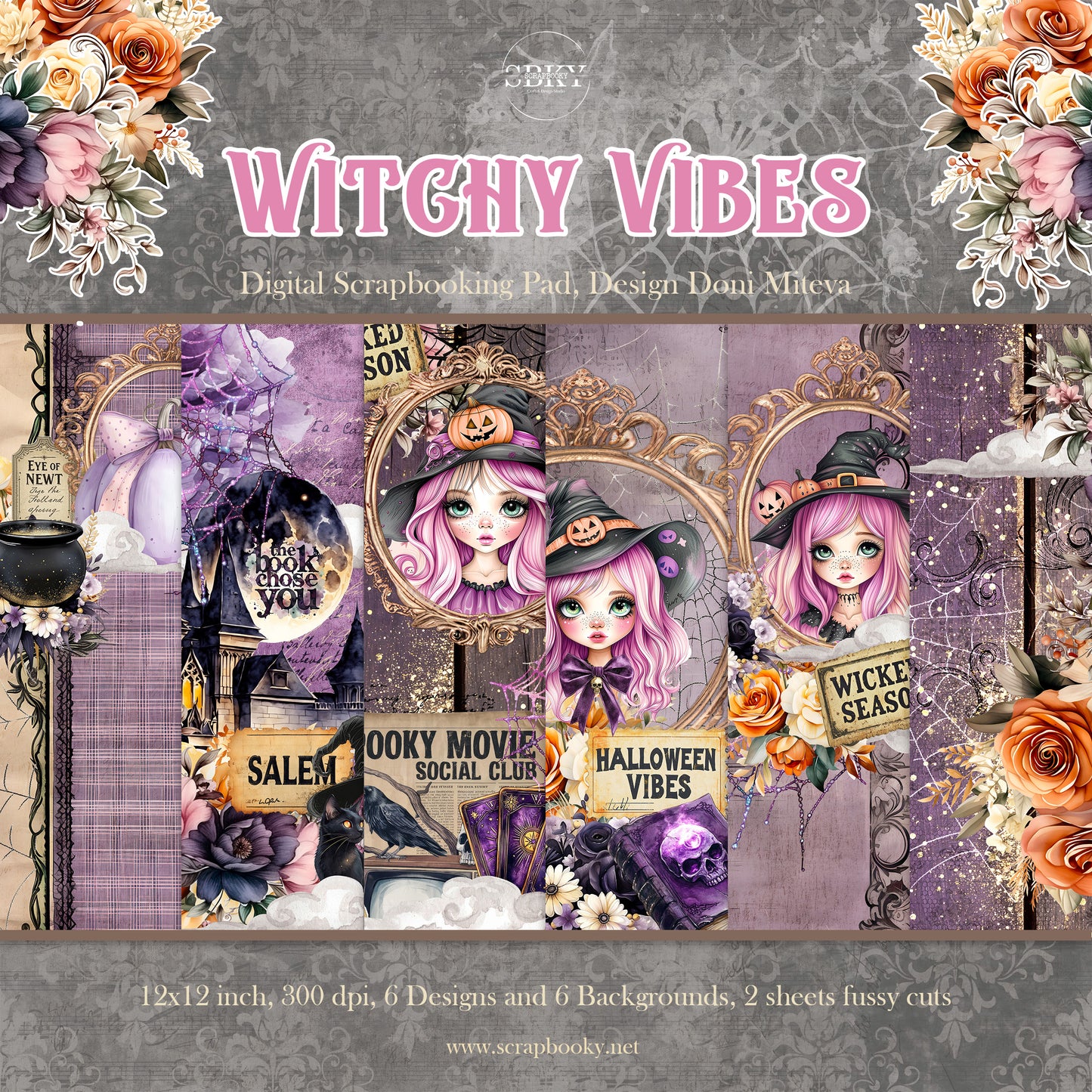 "Witchy Vibes" Digital Paper