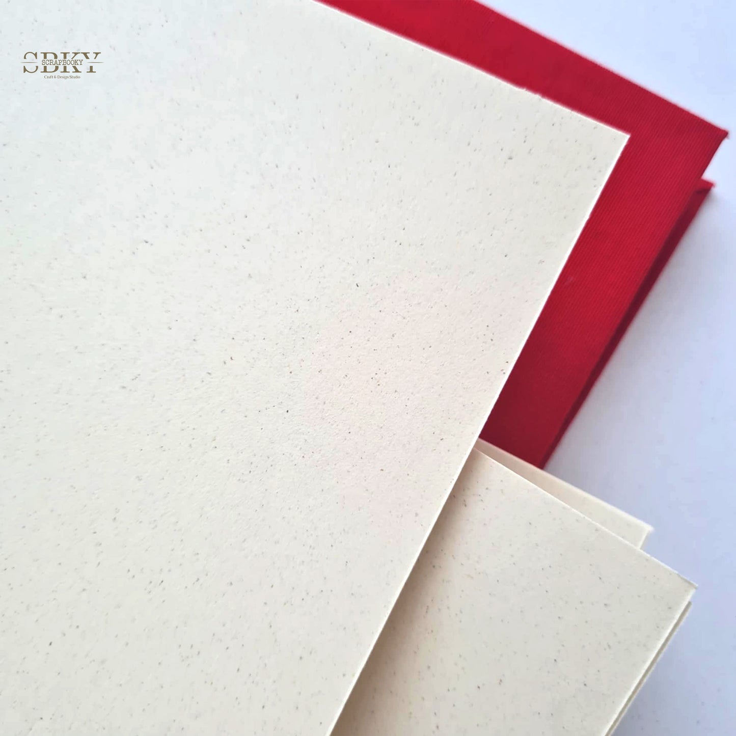 Blank Retro Album, red