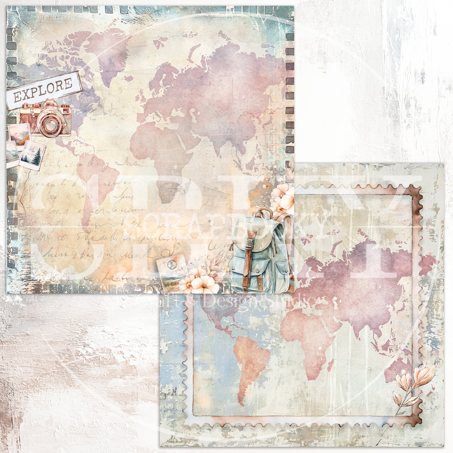 "My Journey" Scrapbooking Pad