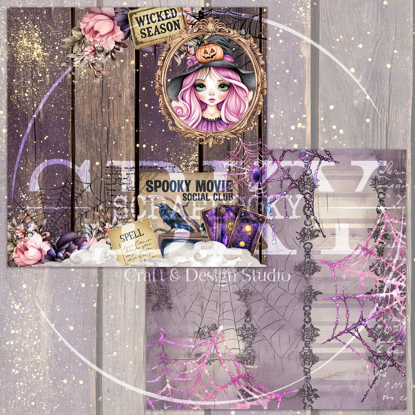 "Witchy Vibes" Digital Paper
