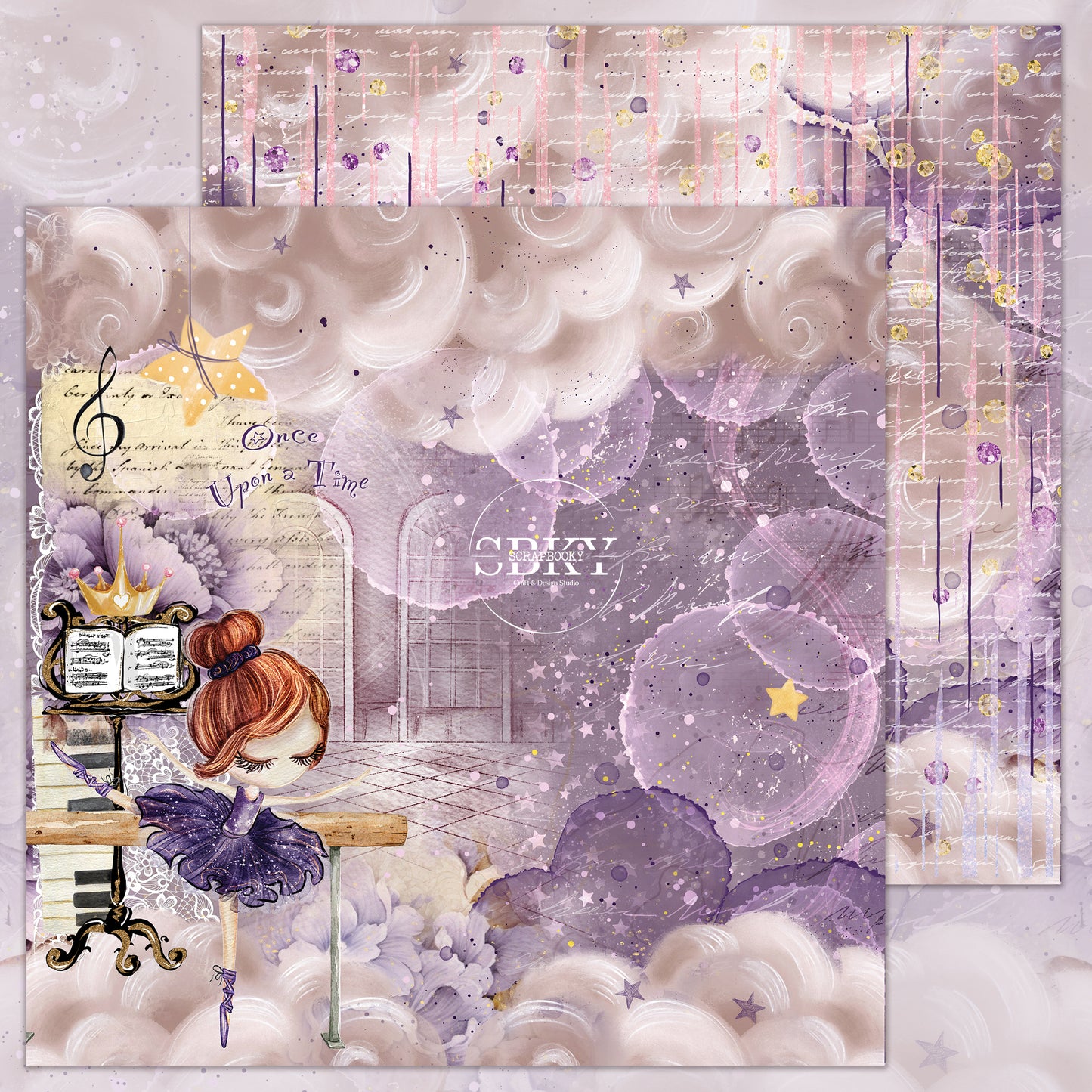 "Enchanted Pirouette" Scrapbooking Pad