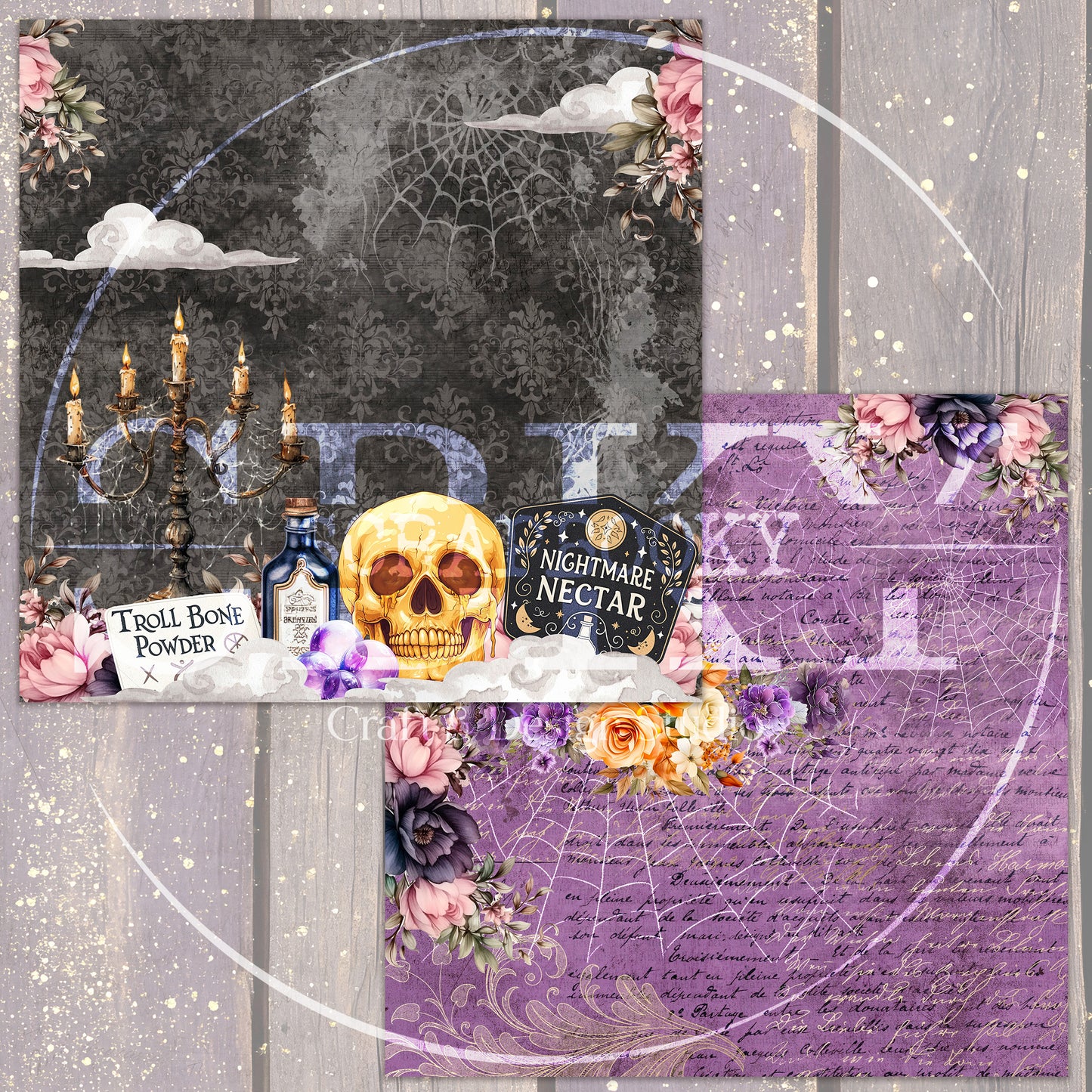 "Witchy Vibes" Digital Paper