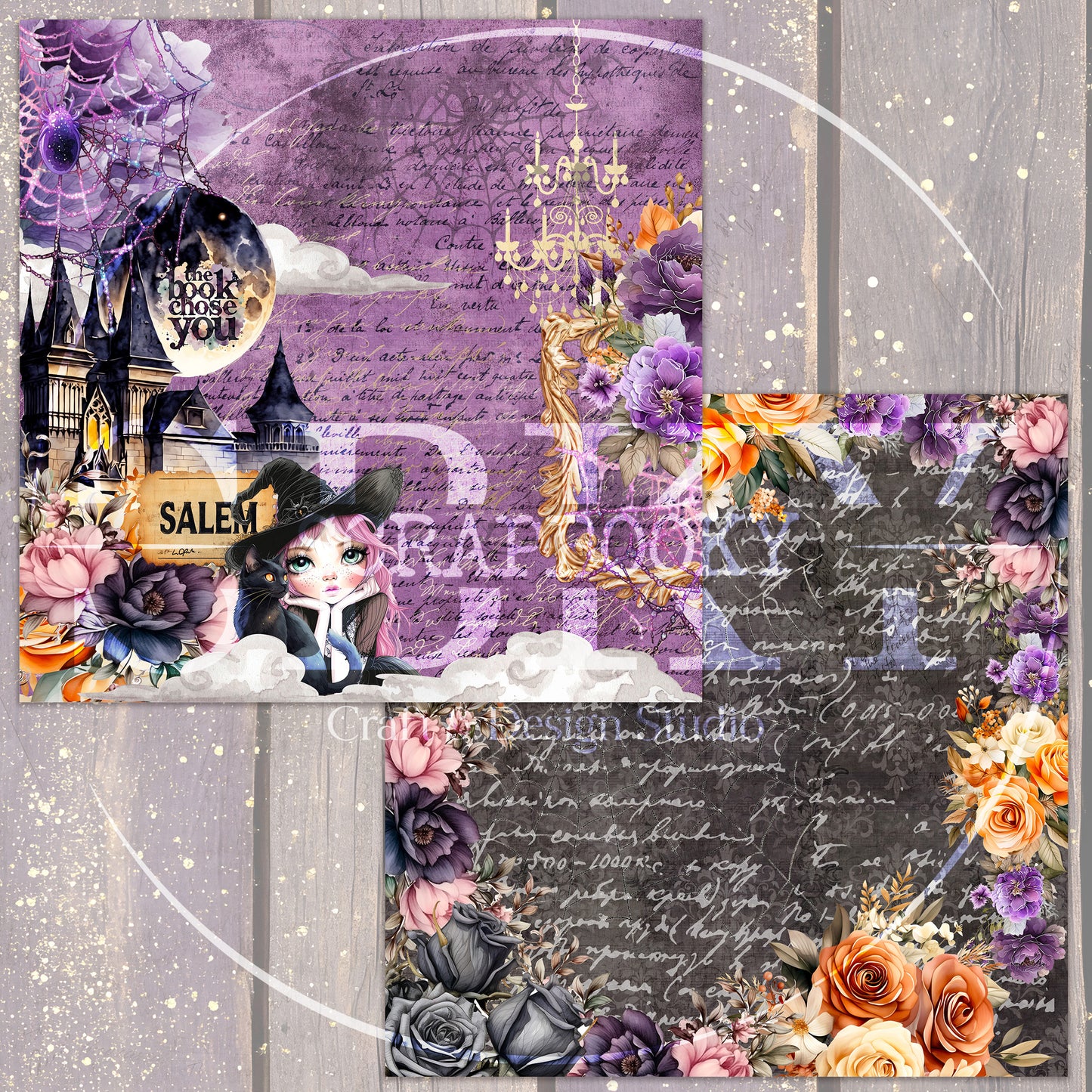 "Witchy Vibes" Digital Paper