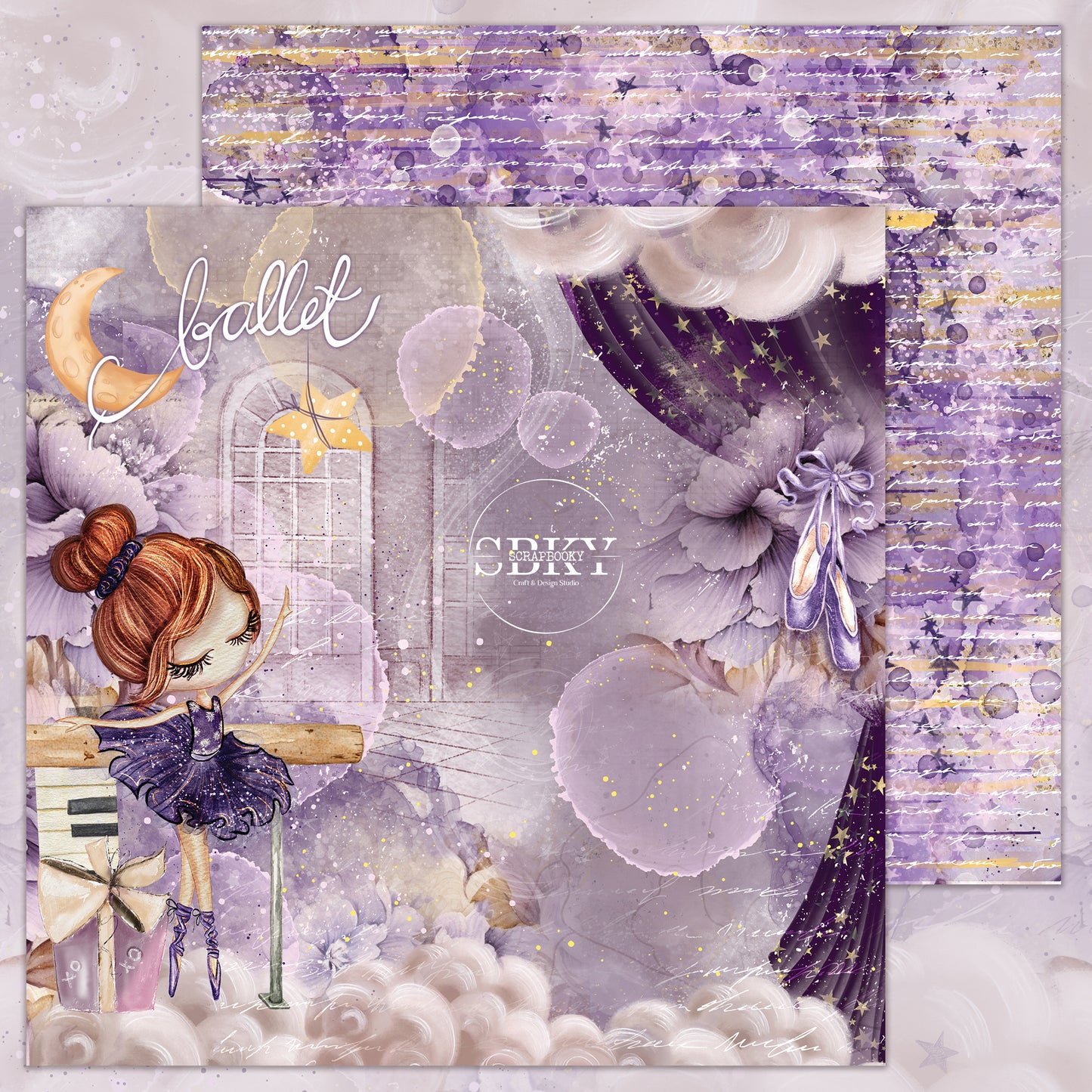"Enchanted Pirouette" Scrapbooking Pad