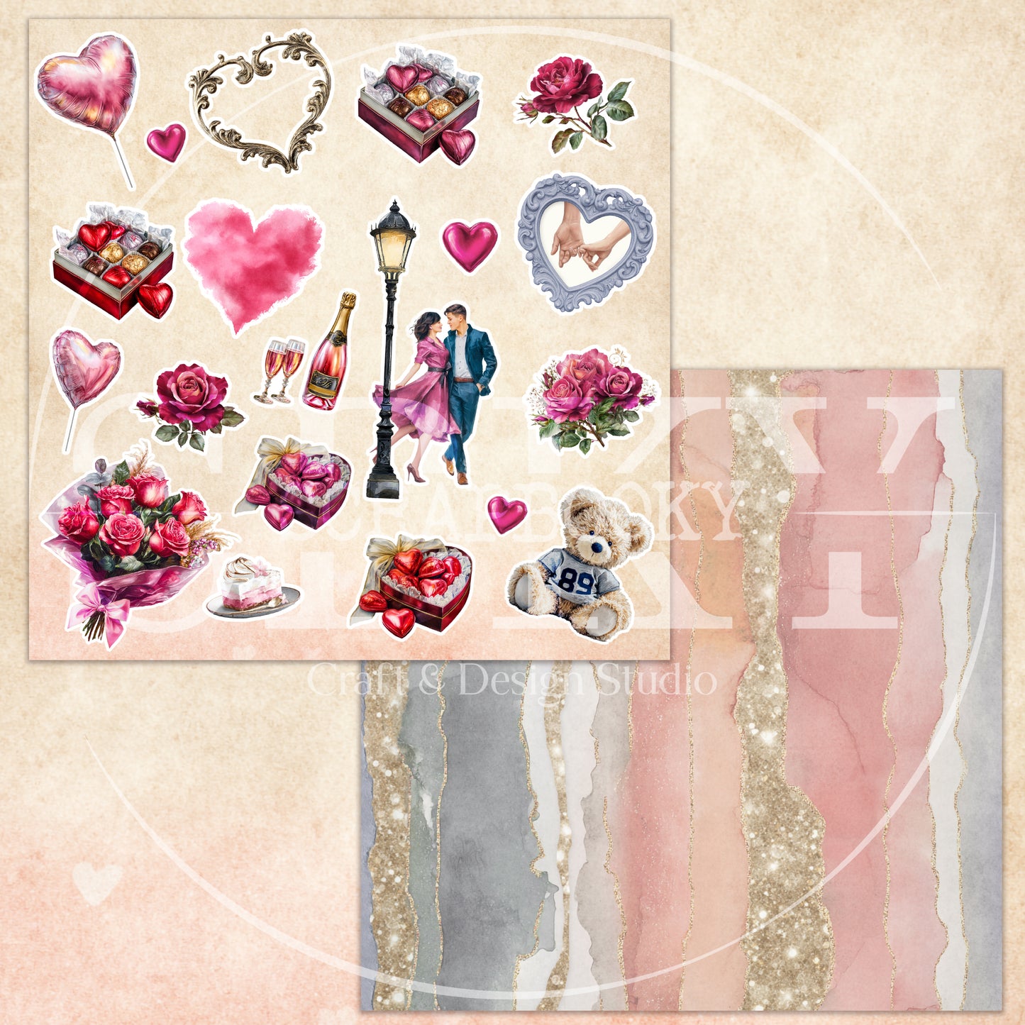 "Date Night" Дигитална хартия