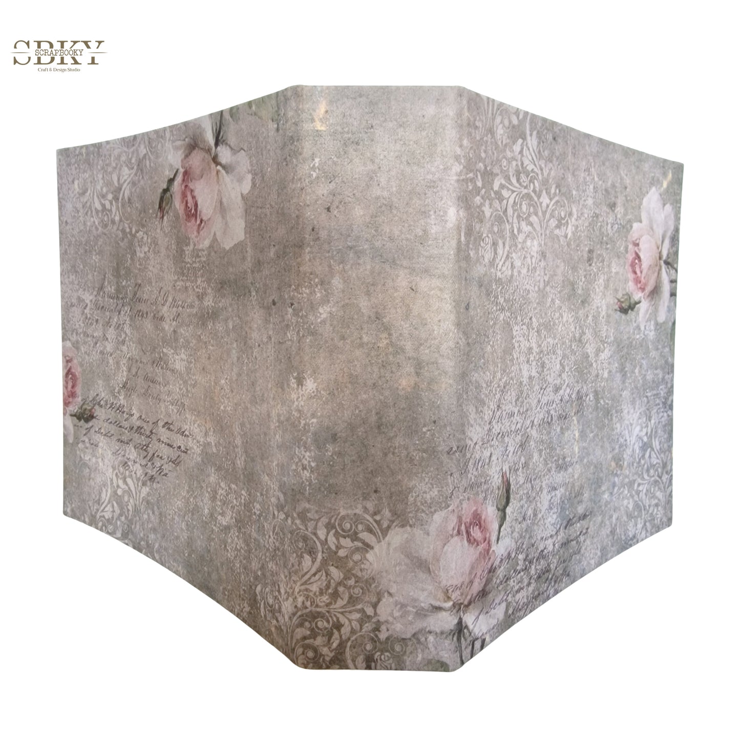 Bookbinding Canvas “Fleur de Rose” – 25x60 cm