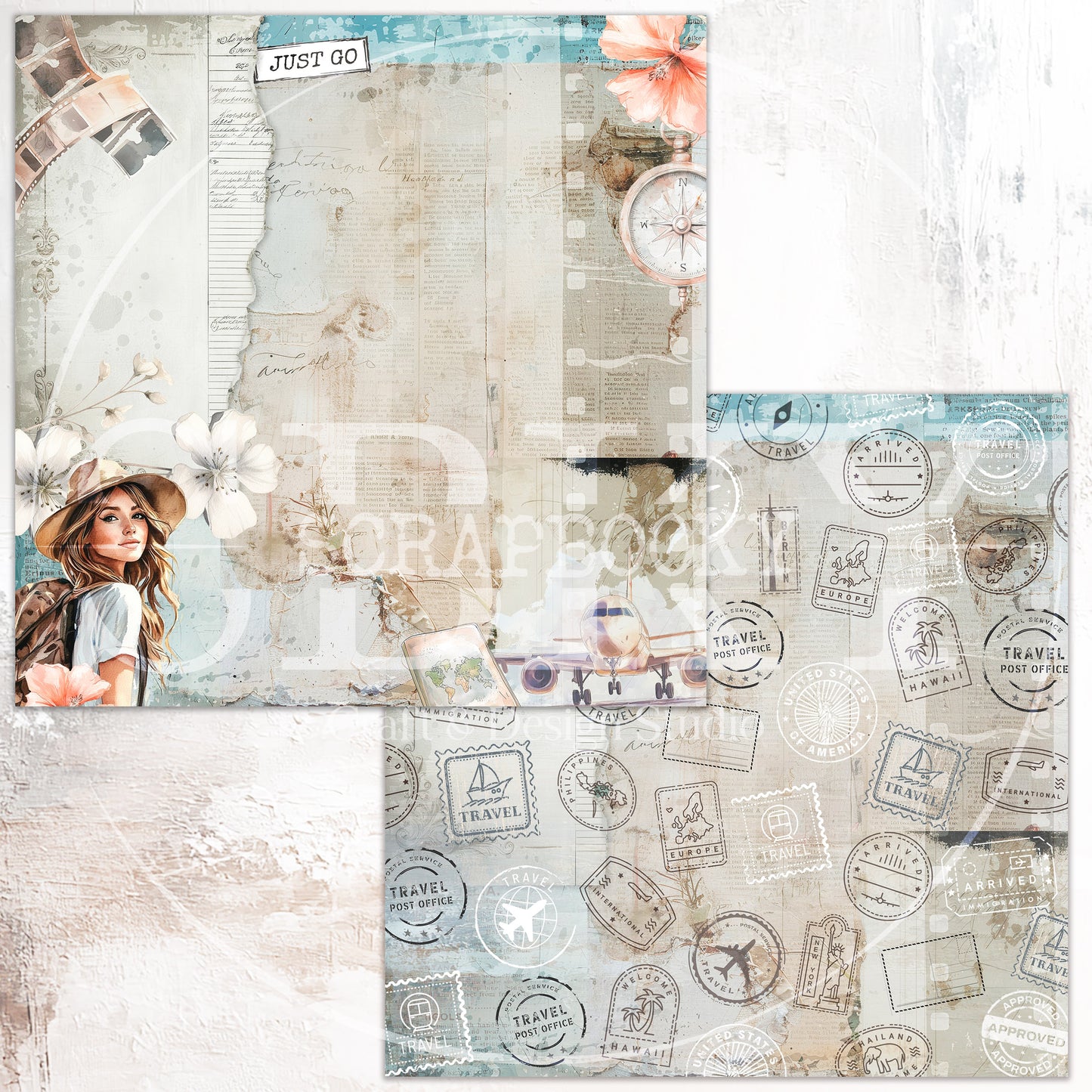 "My Journey" Scrapbooking Pad
