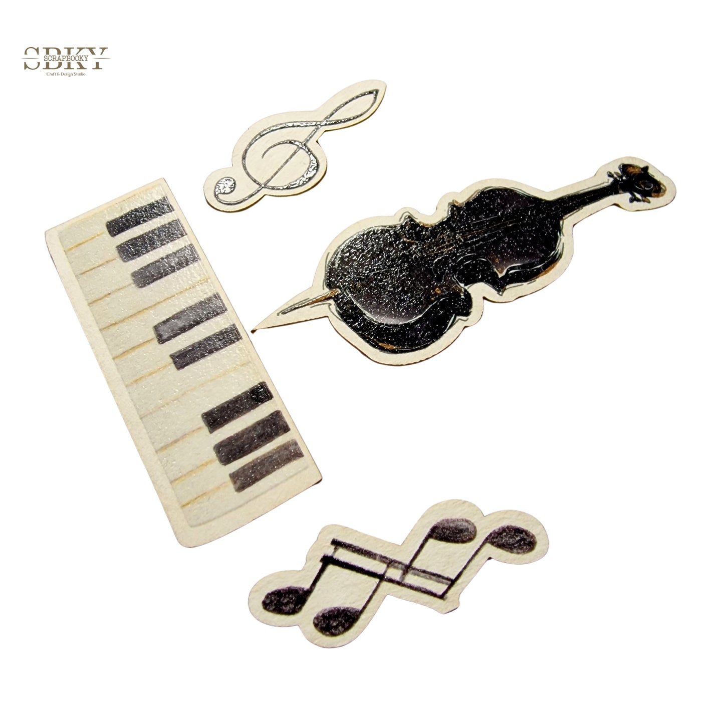 "Enchanted Pirouette" Chipboards Set