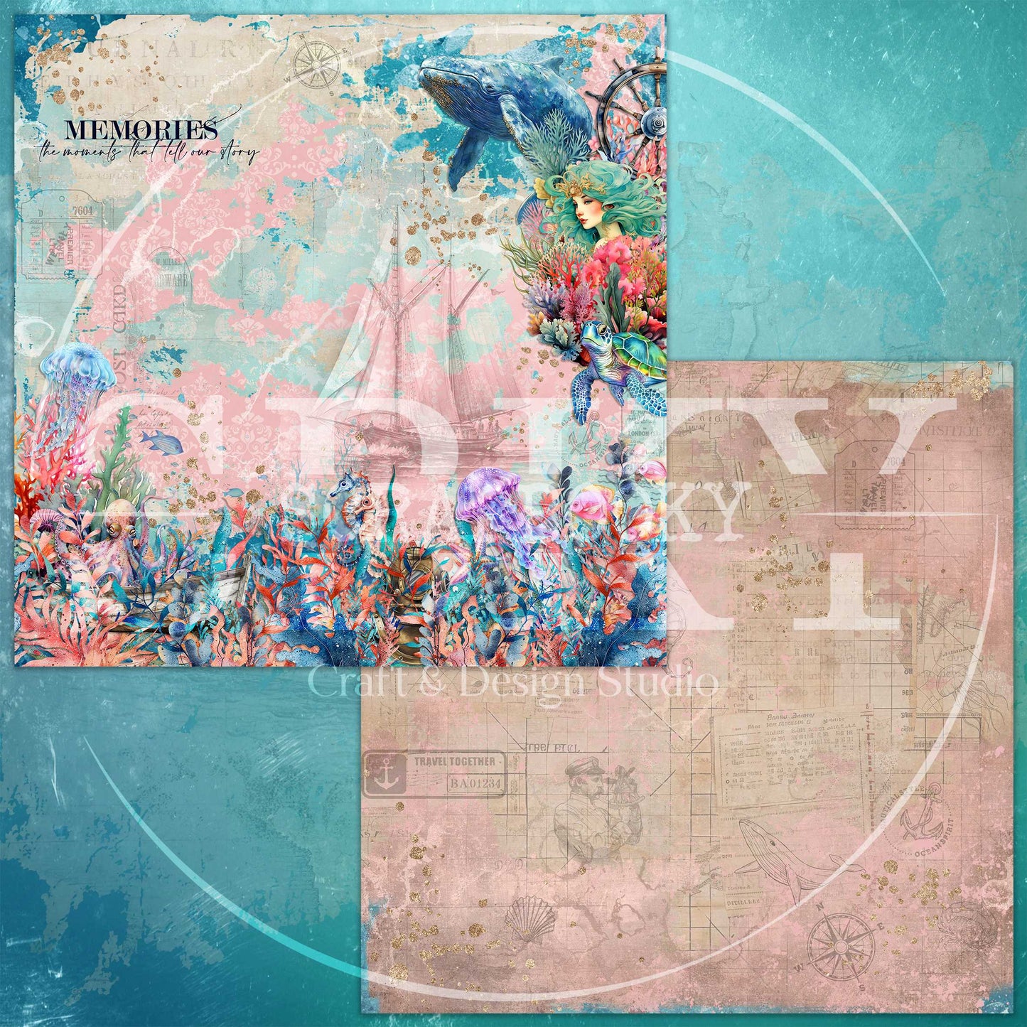 "Under the Sea" Digital Paper