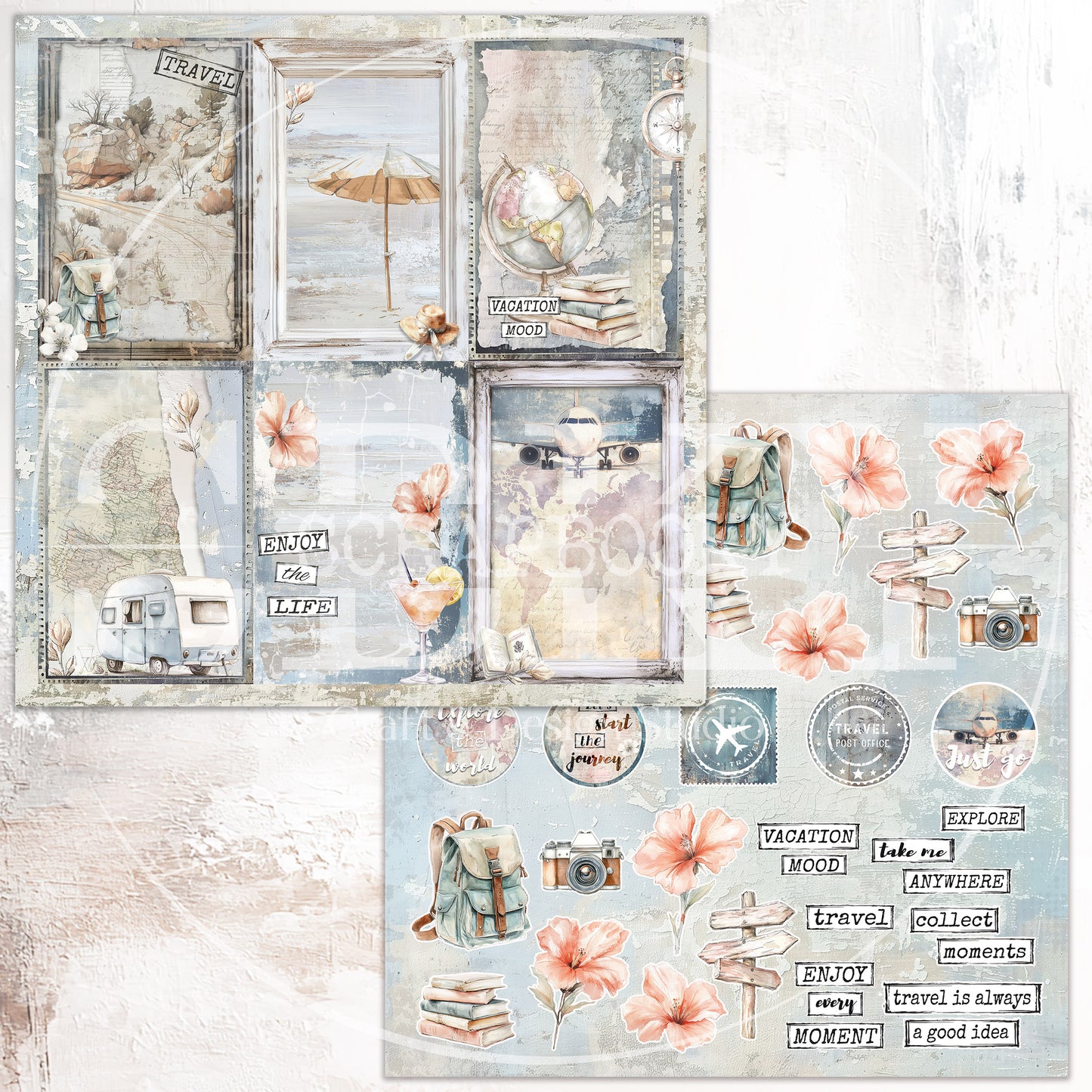 "My Journey" Scrapbooking Pad