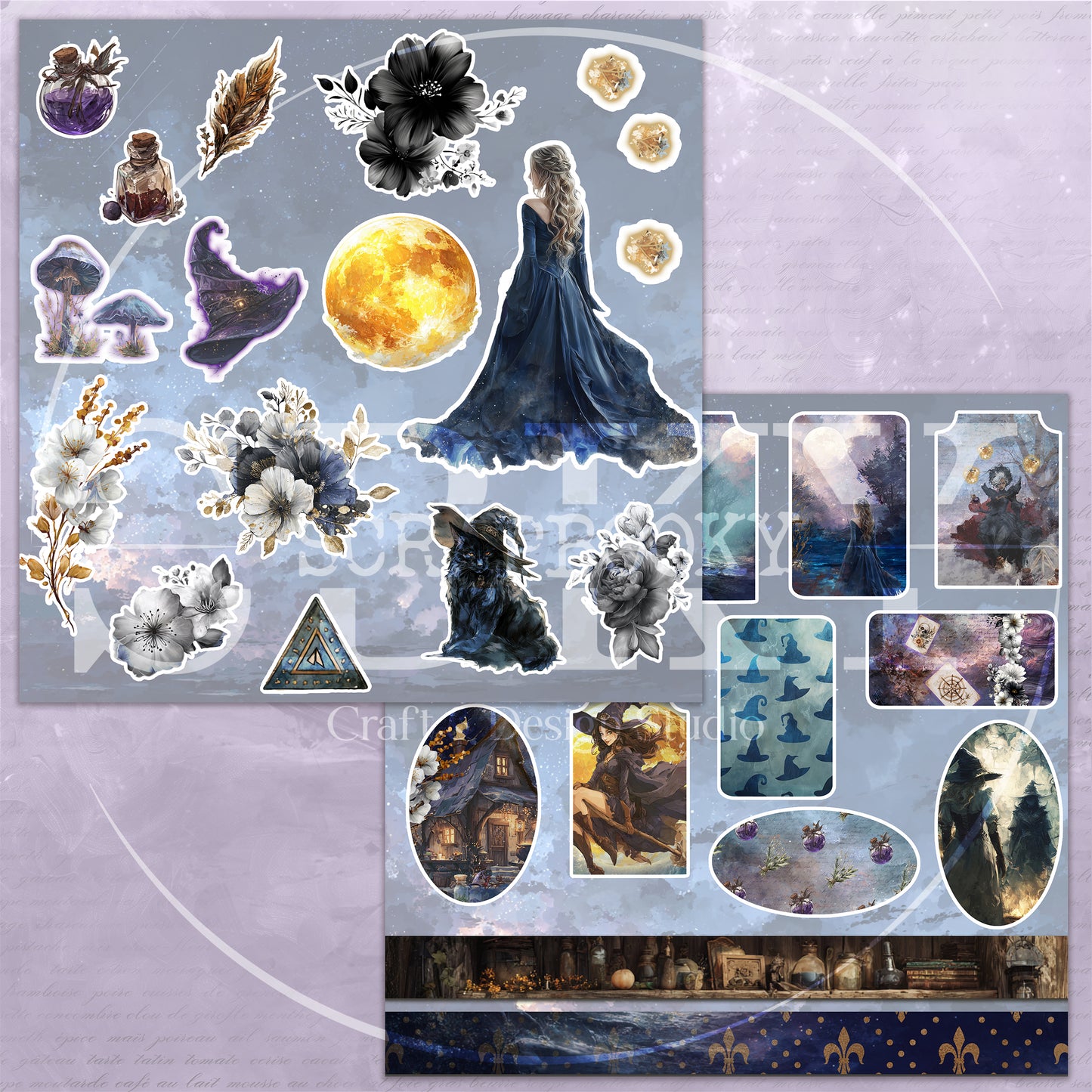 "Witchcraft" Digital Paper