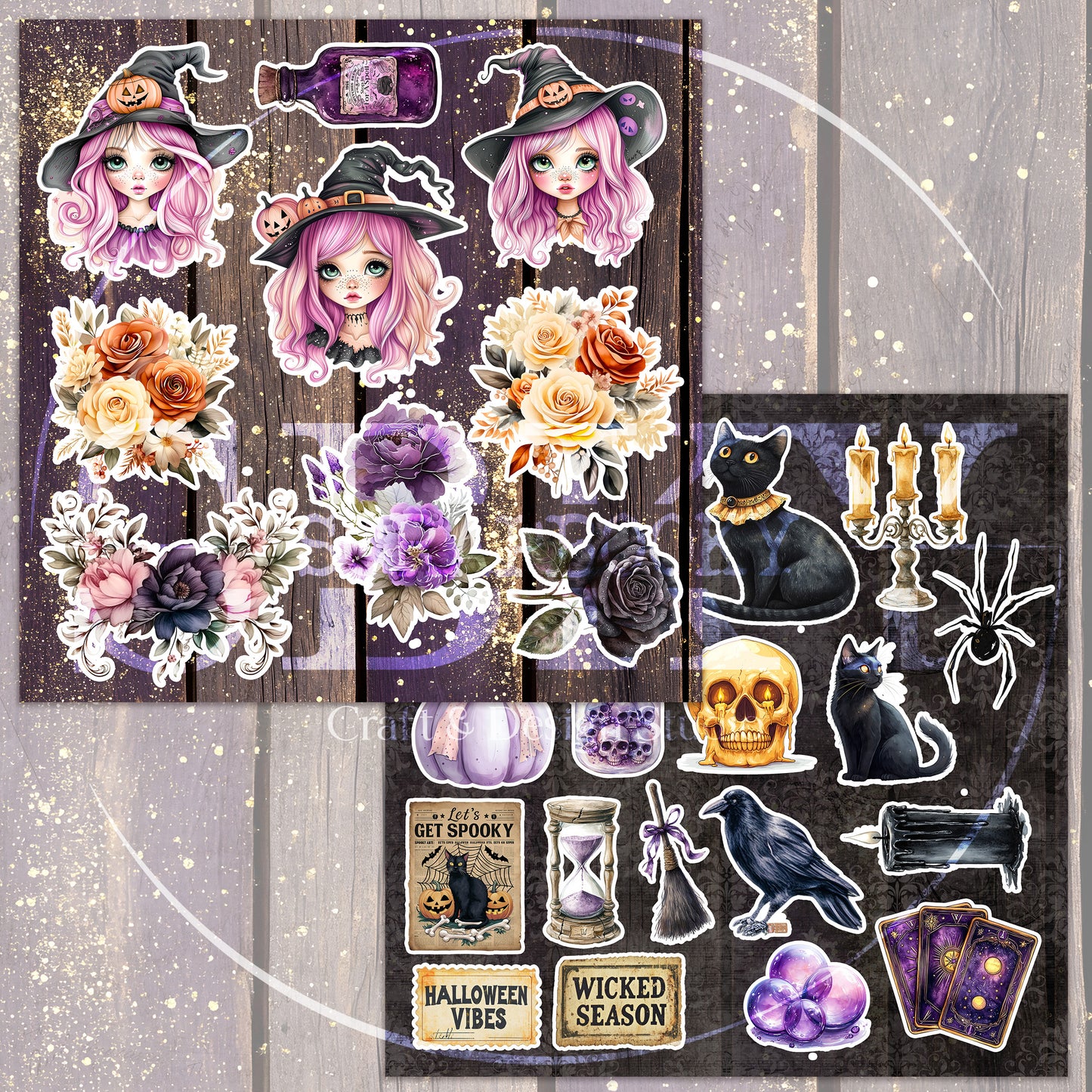 "Witchy Vibes" Digital Paper