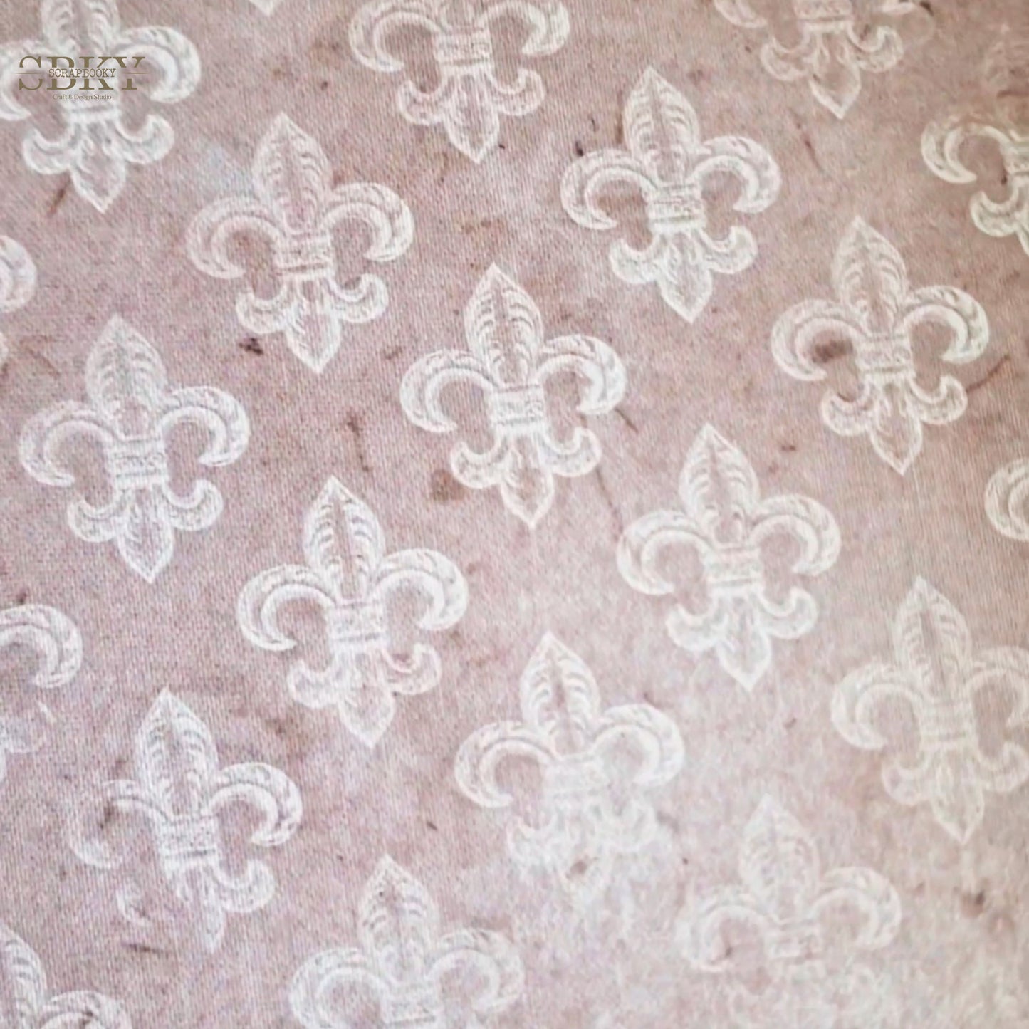 Bookbinding Canvas “Fleur de Rose” – 25x60 cm