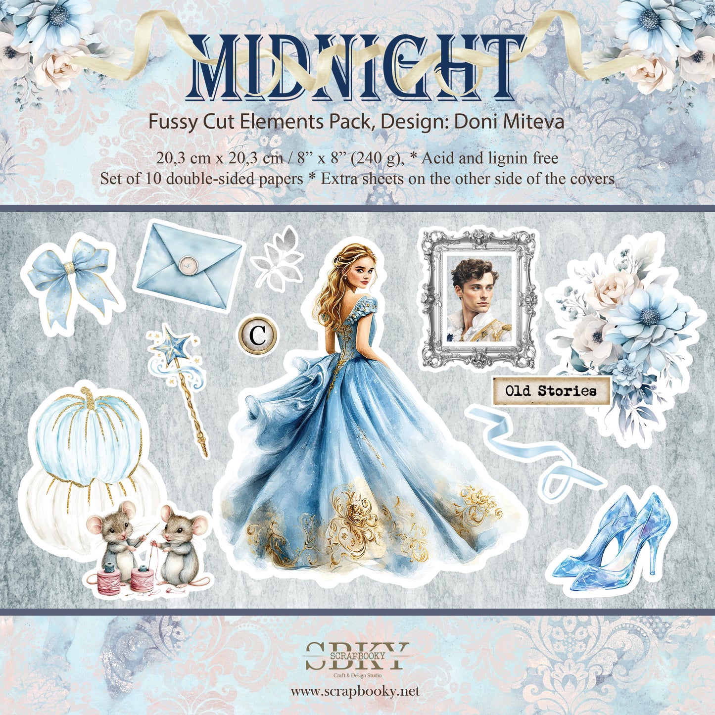 "Midnight" Fussy Cuts