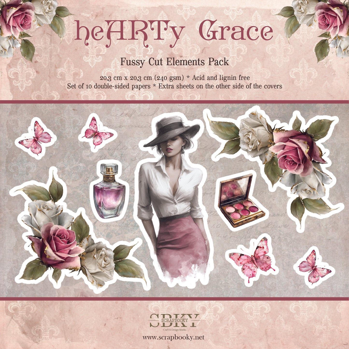 "heARTy Grace" Fussy Cuts