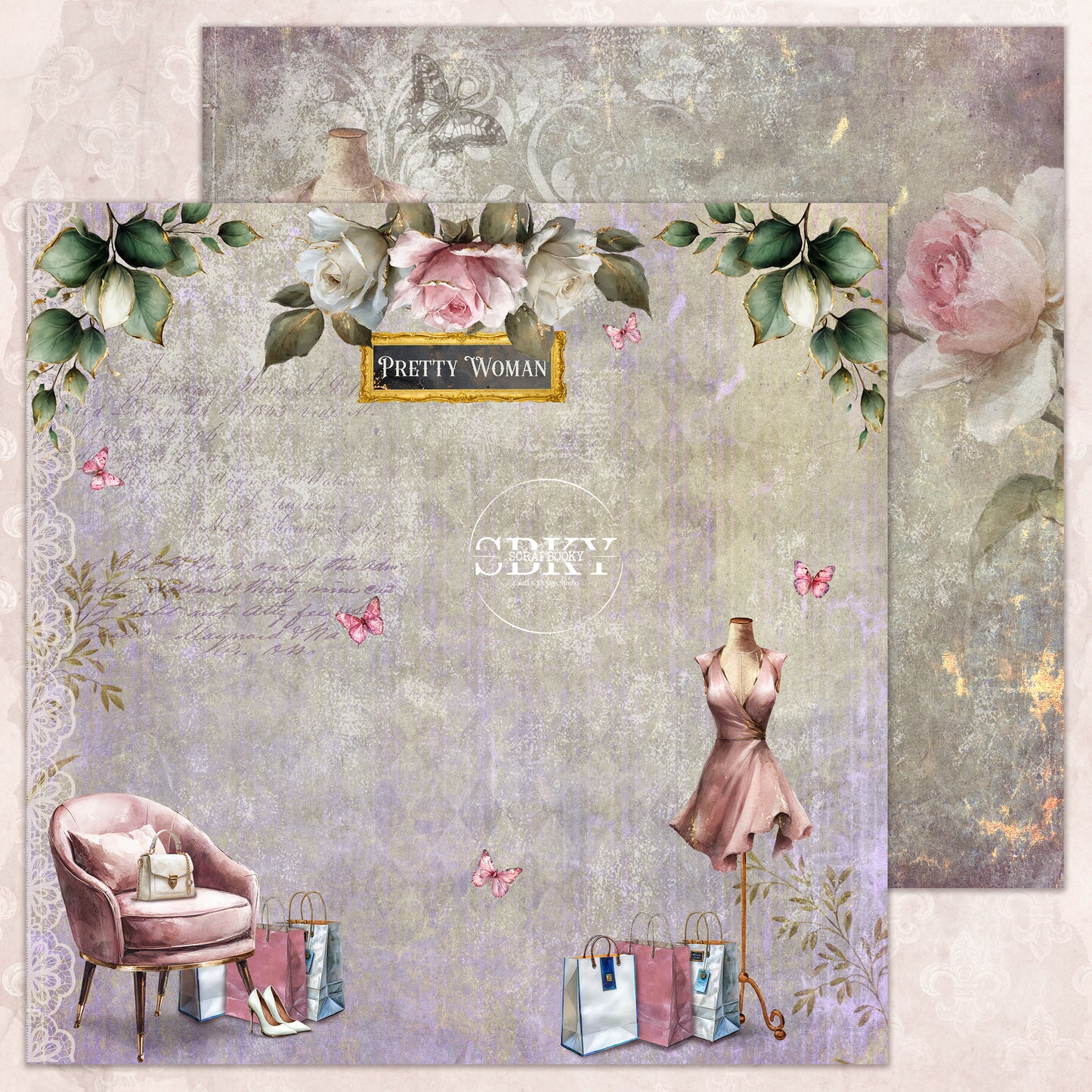"heARTy Grace" Scrapbooking Pad