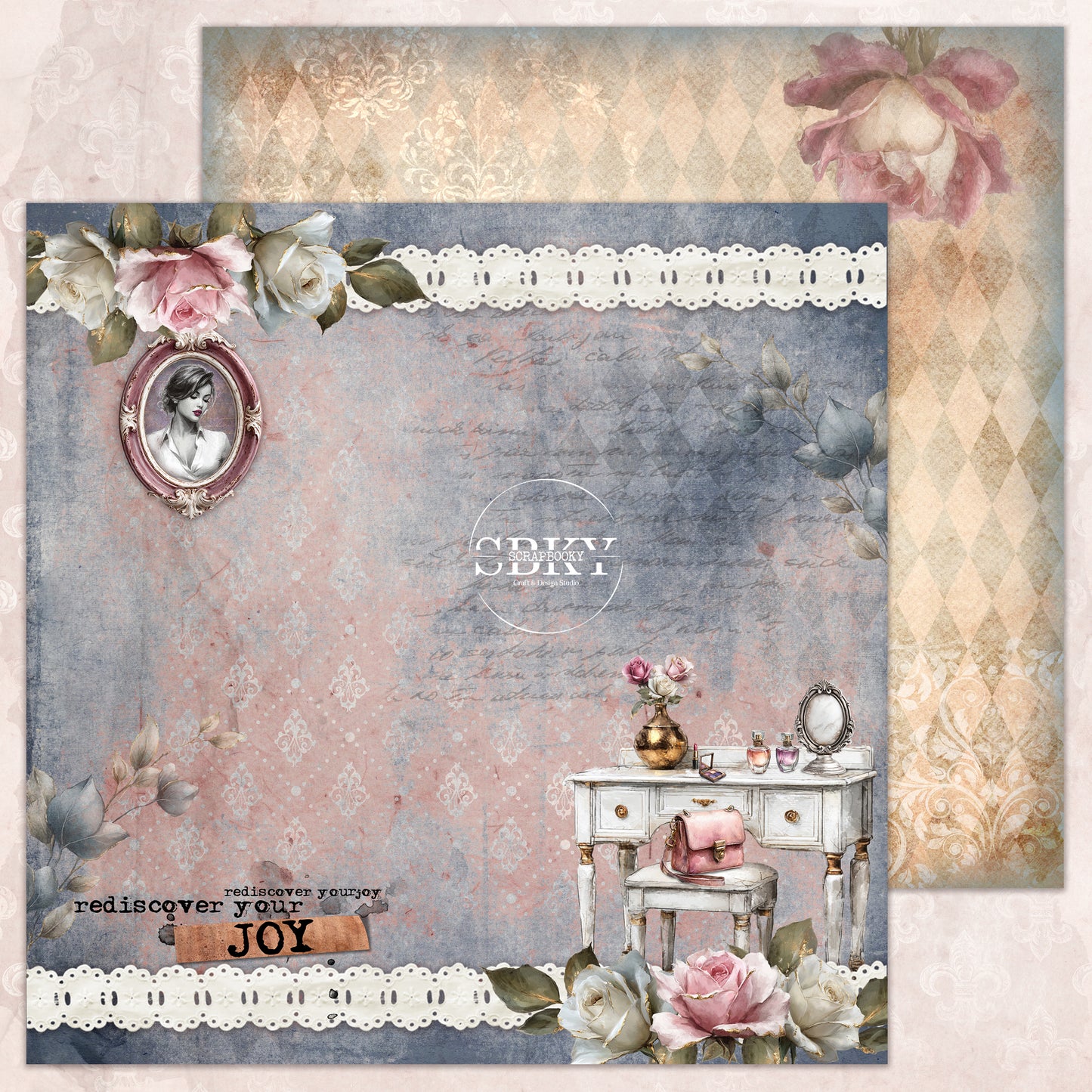 "heARTy Grace" Scrapbooking Pad