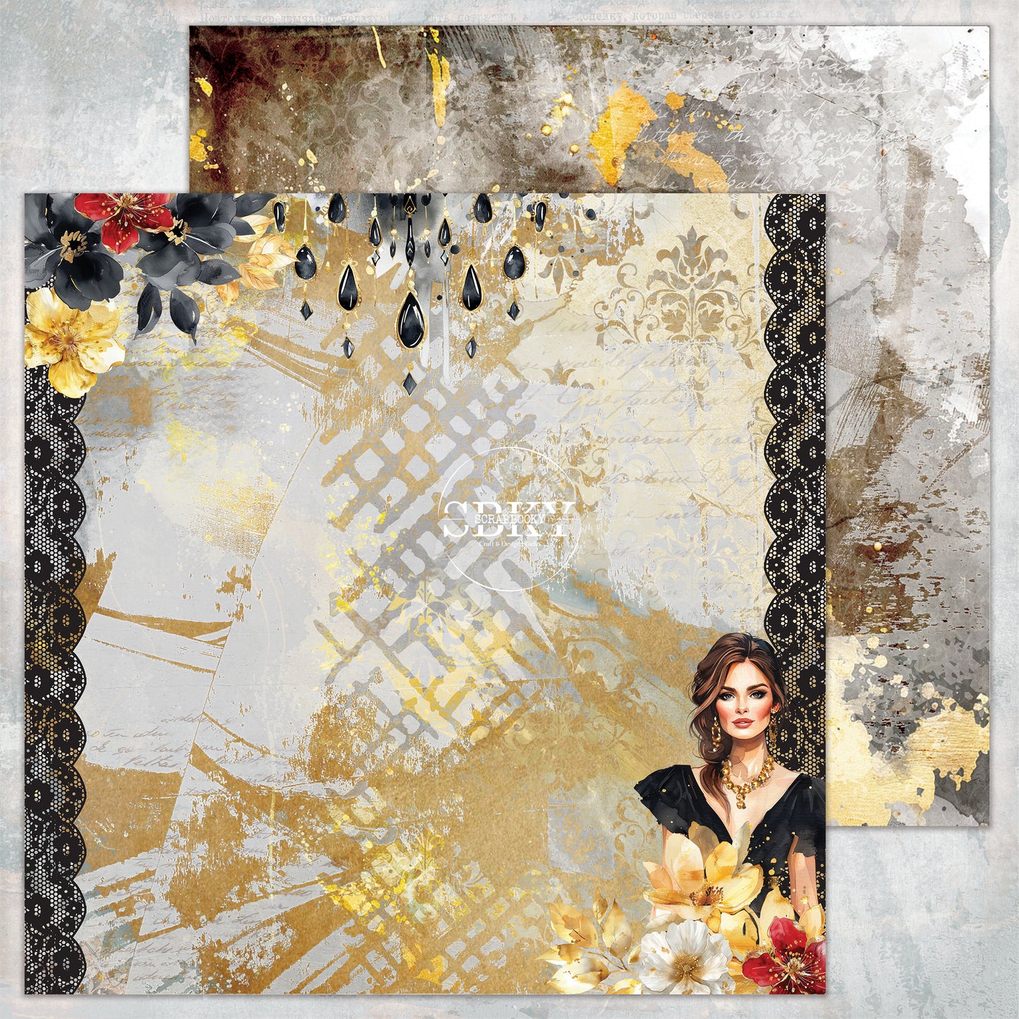 "Little Black Dress" Scrapbooking Pad