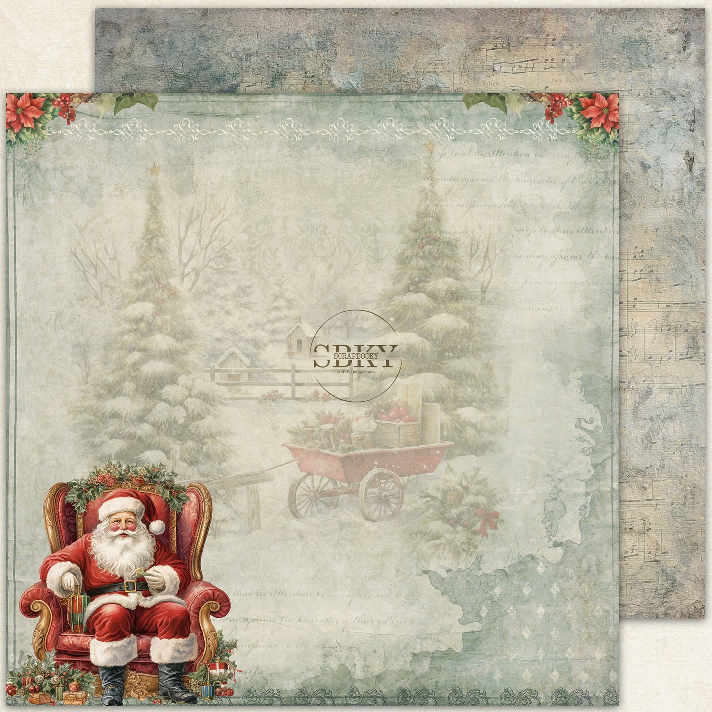 "Classic Christmas" Scrapbooking Pad