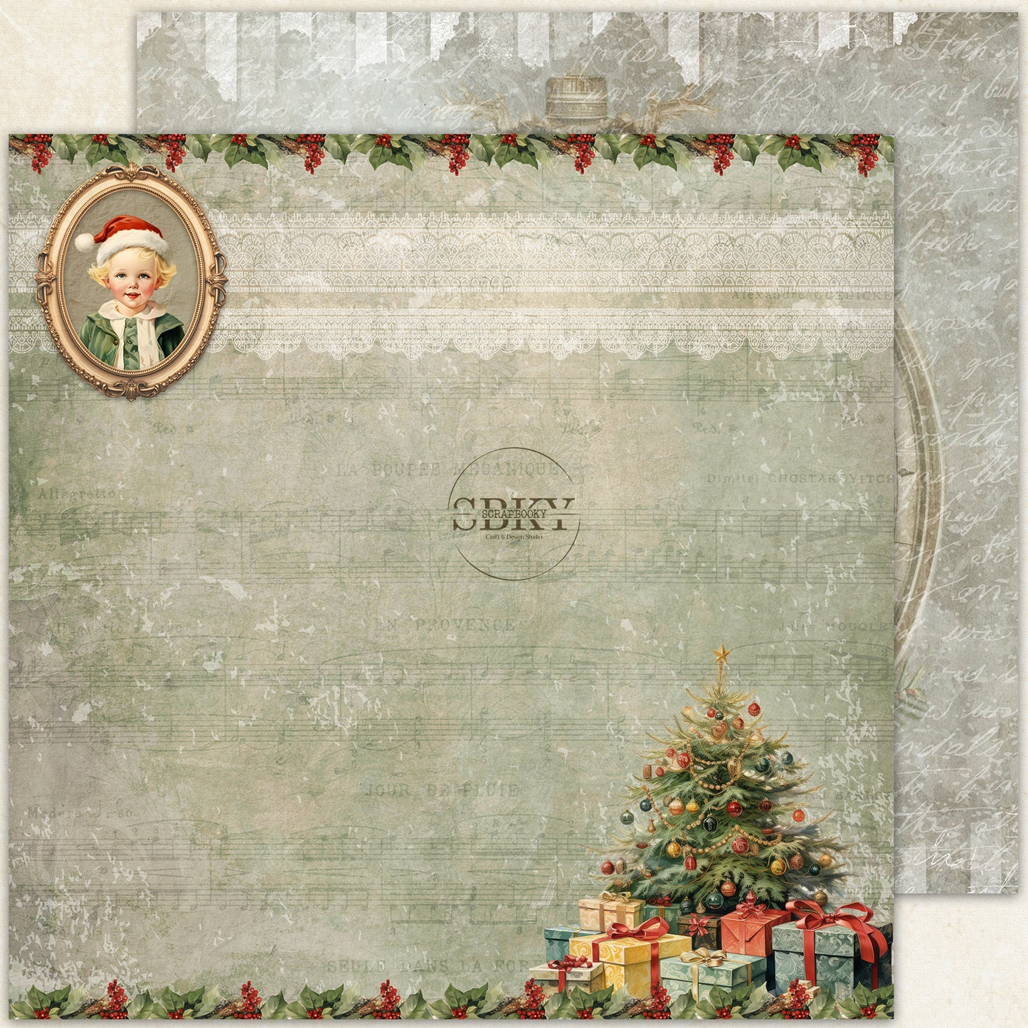 "Classic Christmas" Scrapbooking Pad