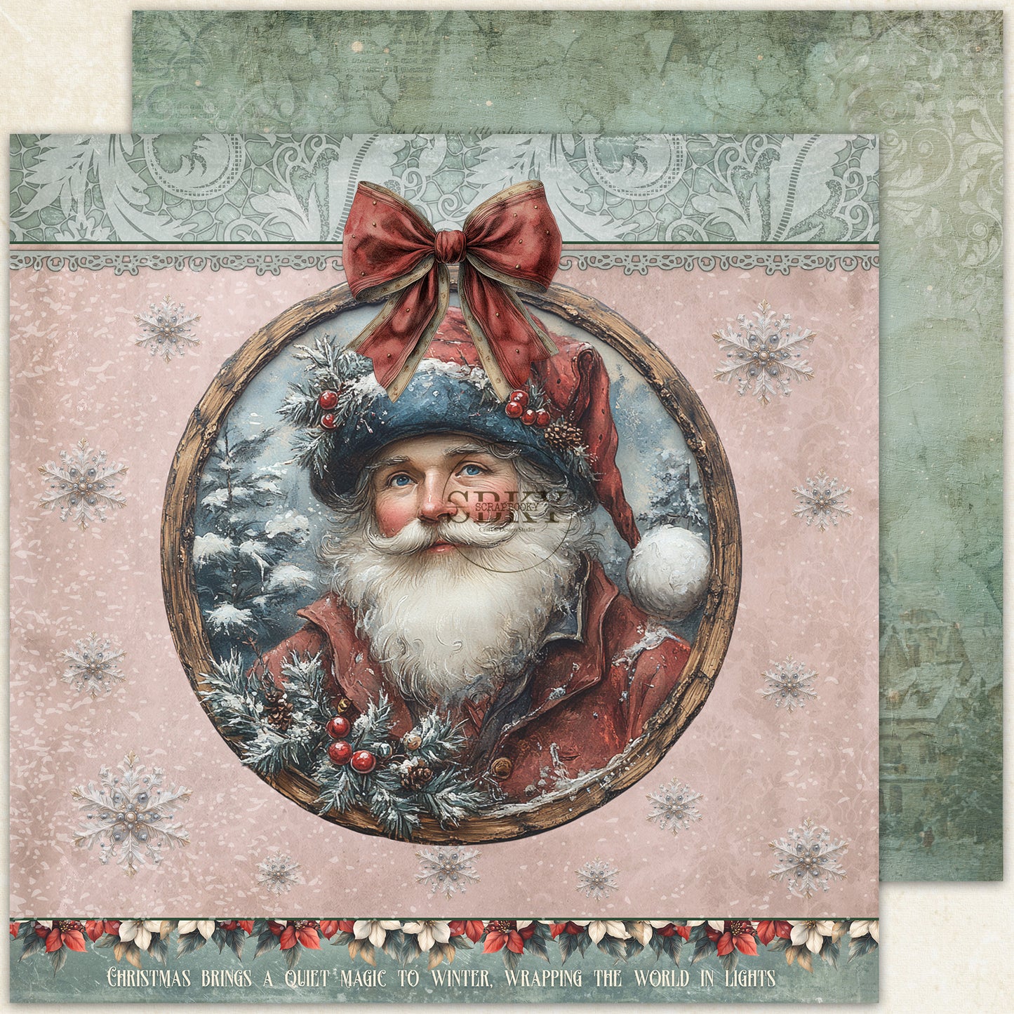 "Christmas Days" Scrapbooking Pad