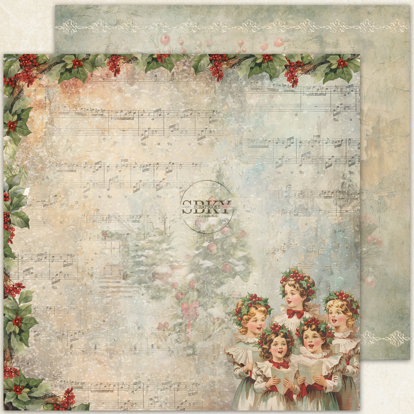 "Classic Christmas" Scrapbooking Pad