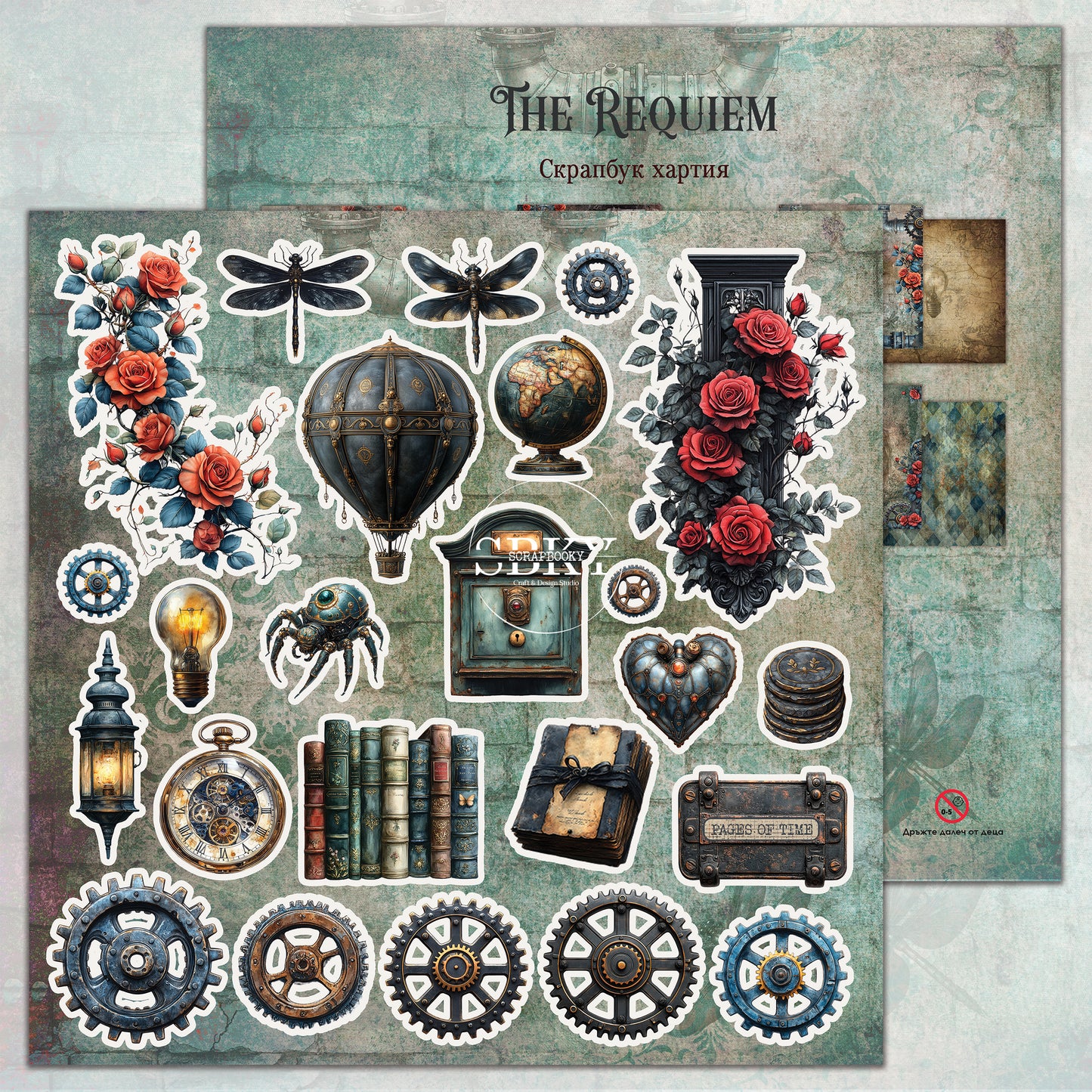 "The Requiem" Scrapbooking Pad