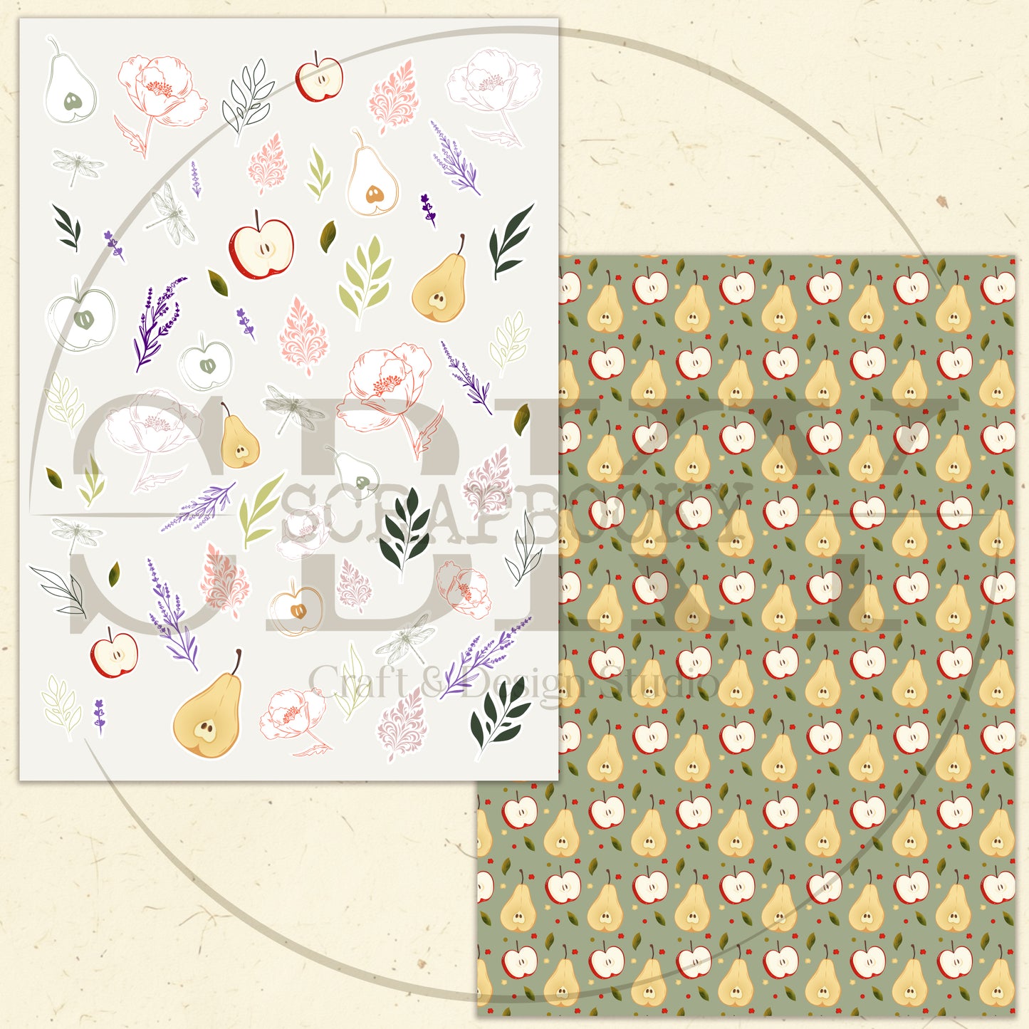 "Memories Of The Joyful Days" Digital Paper