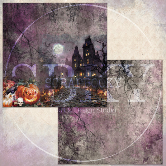 "A Vampire (Love) Story" Digital Paper