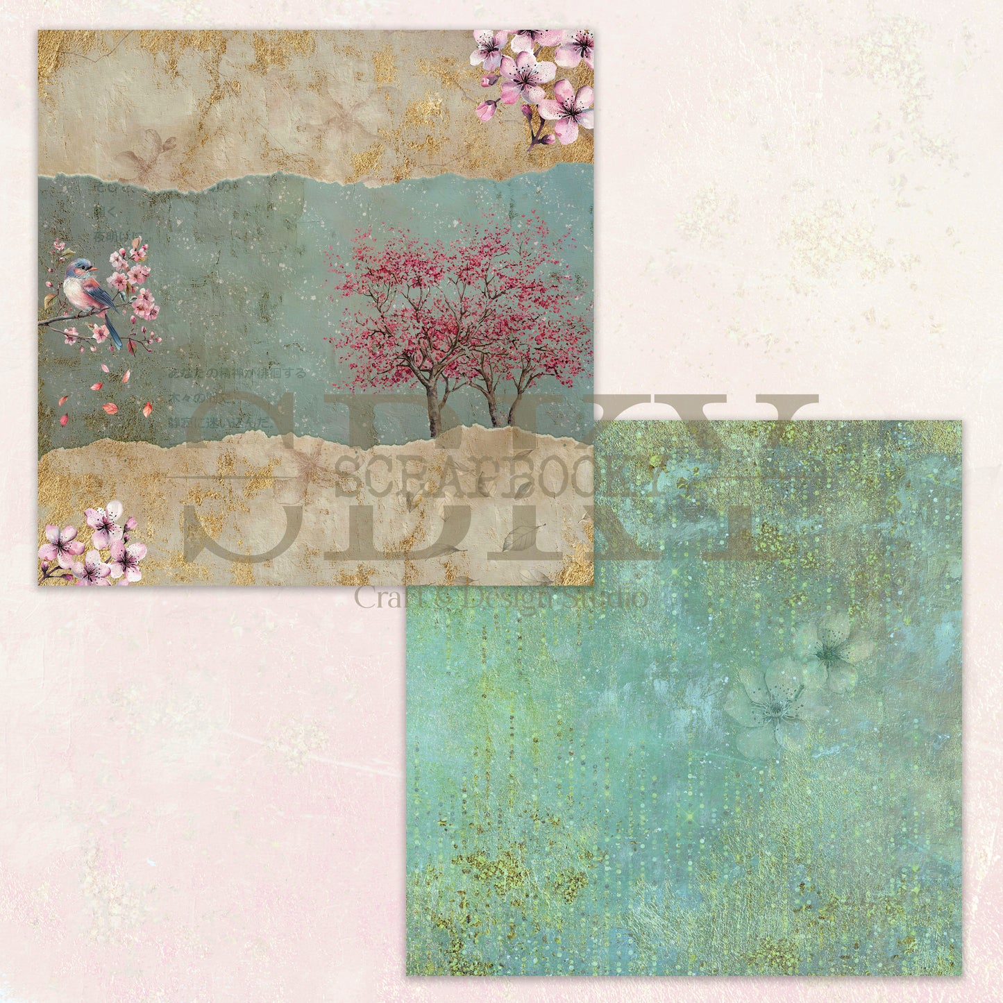 "Cherry Blossom" Digital Paper