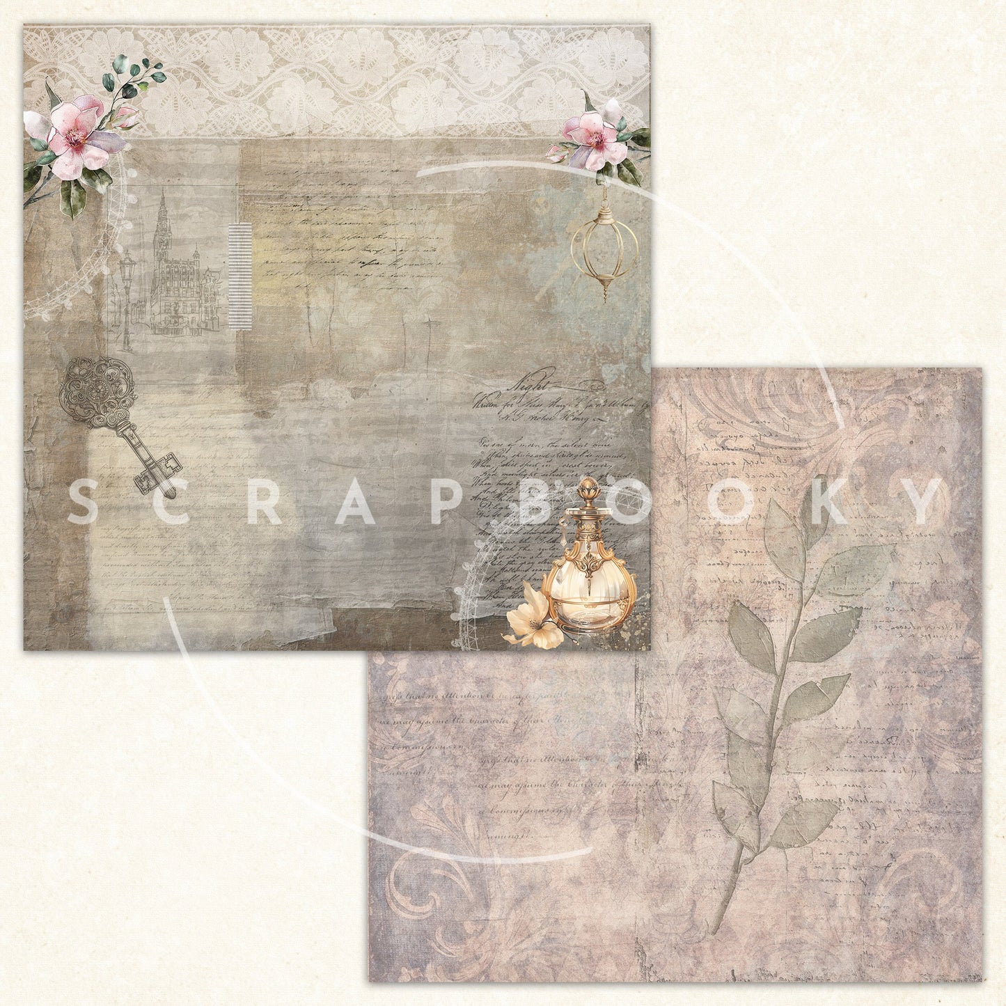 "Timeless Romance" Digital Paper