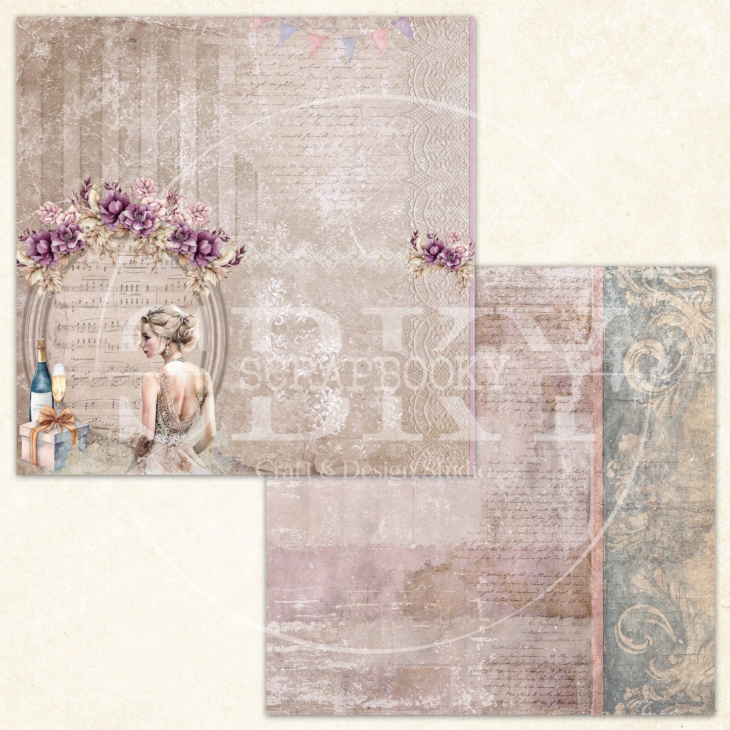 "Prom Memories" Digital Paper