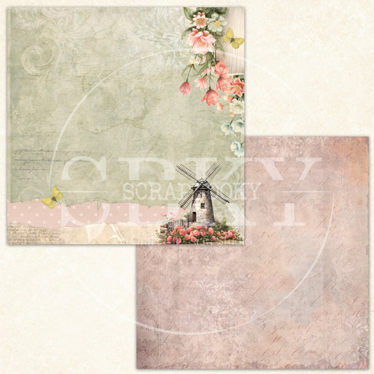 "Antique Blossoms" Digital Paper