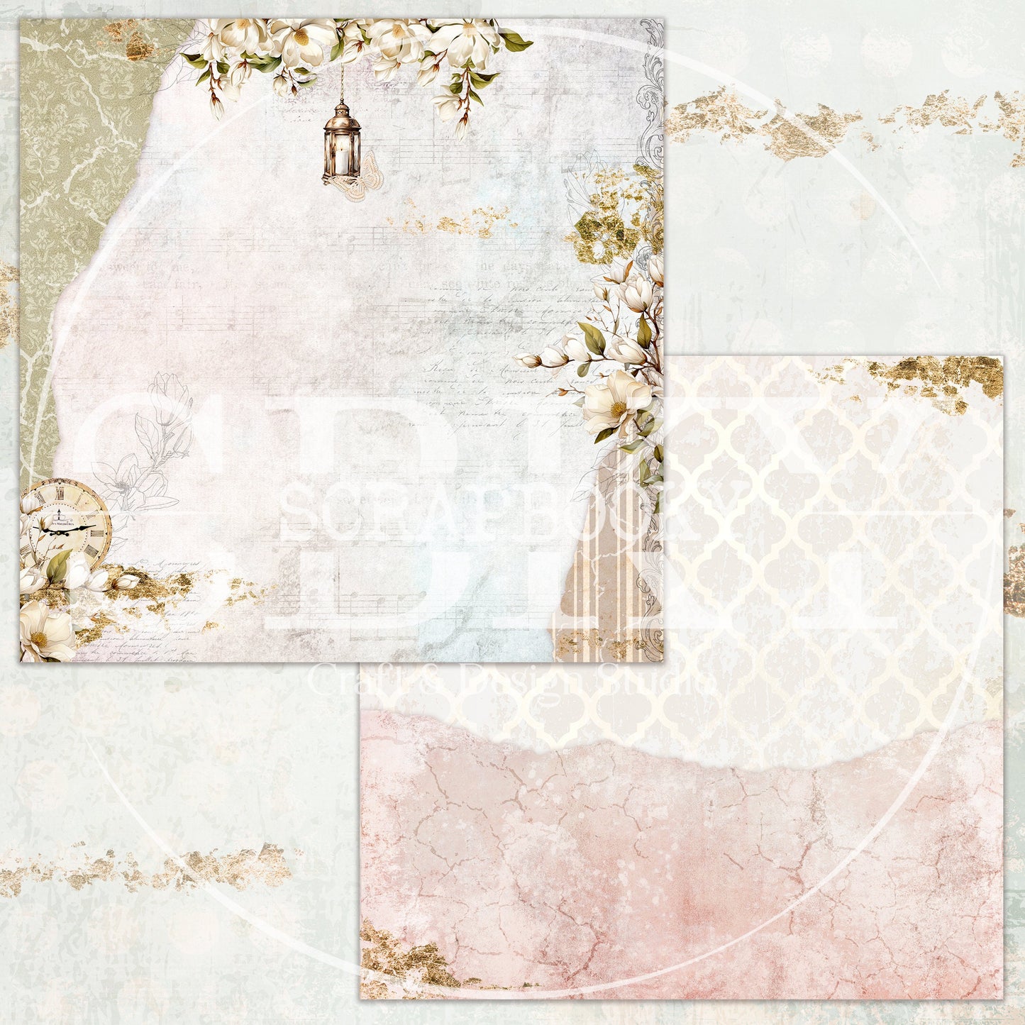 "Magnolia Dreams" Digital Paper