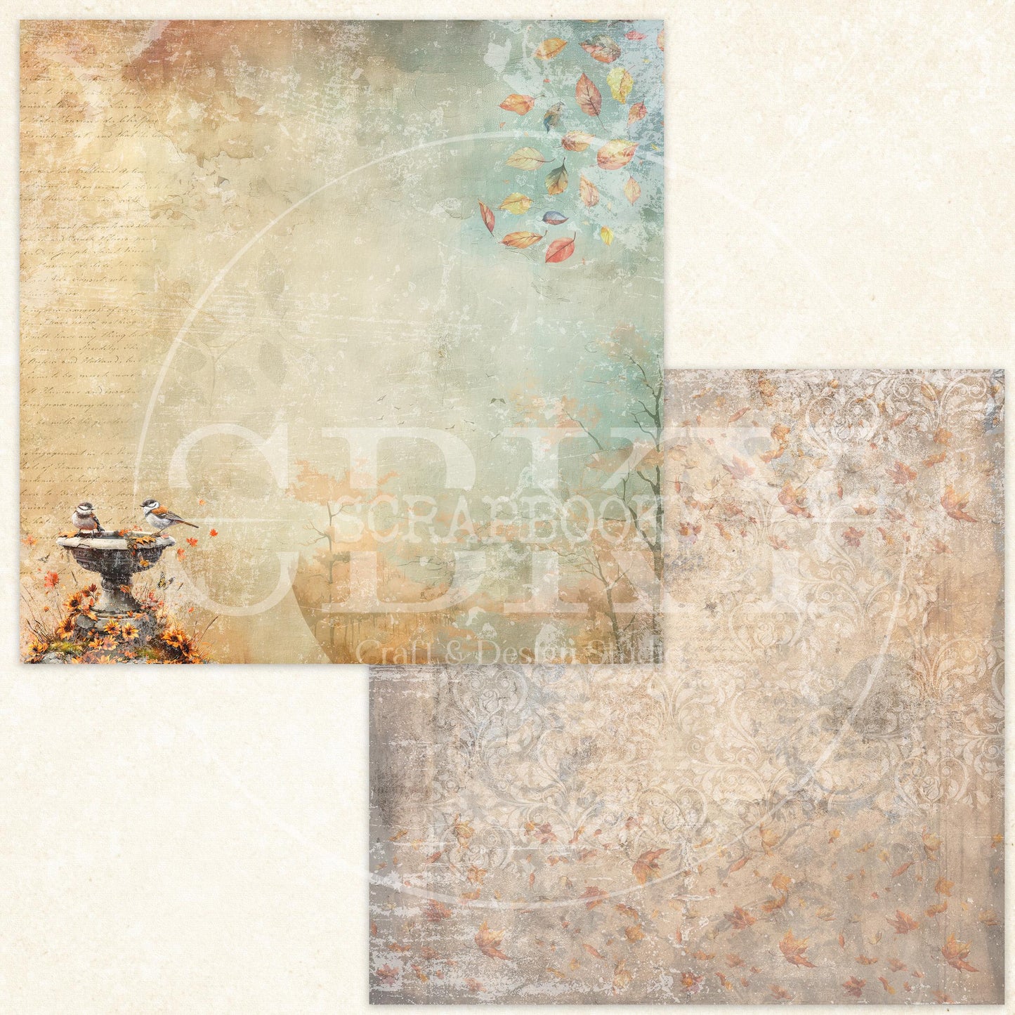 "Autumn Whispers" Digital Paper