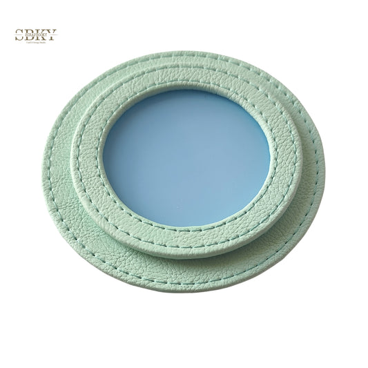 Shaker element with artificial leather, mint