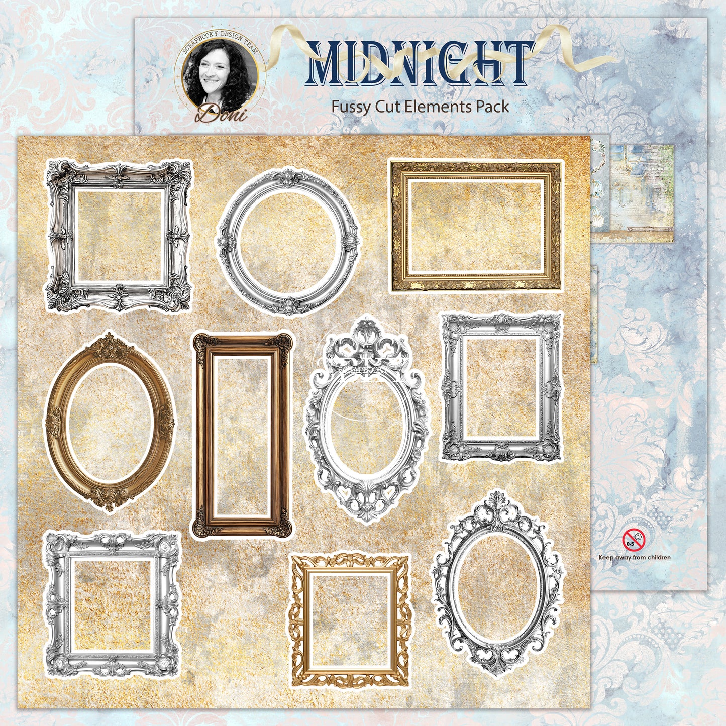 "Midnight" Fussy Cuts