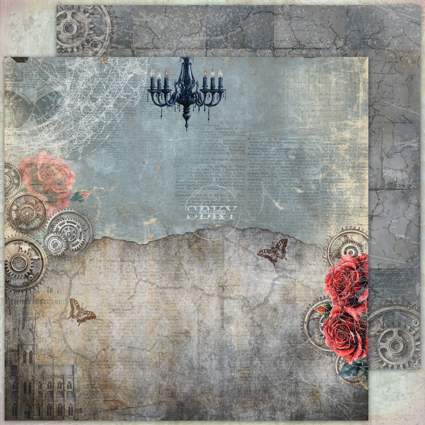 "Dark Romance" Scrapbooking Pad