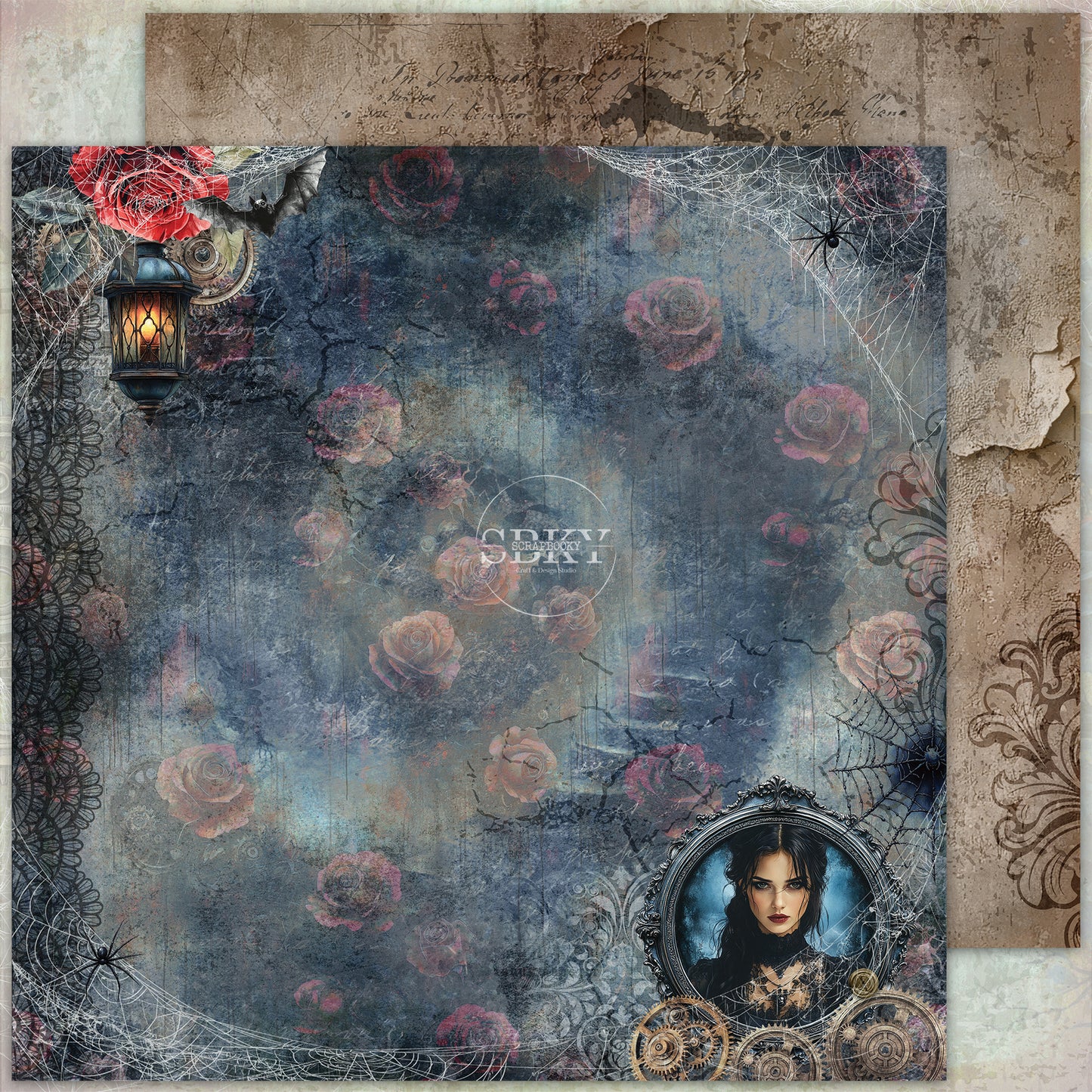 "Dark Romance" Scrapbooking Pad