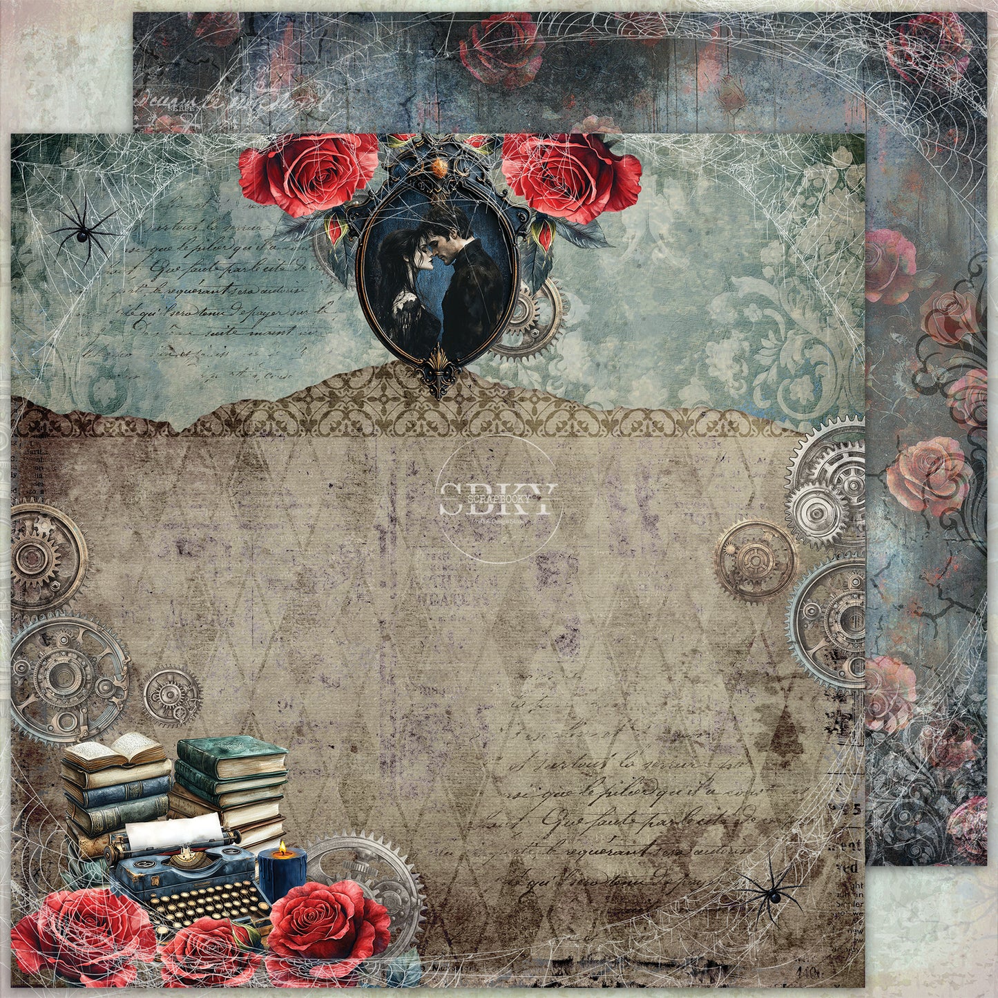 "Dark Romance" Scrapbooking Pad