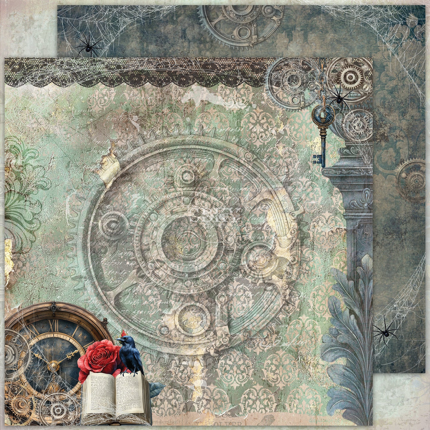 "Dark Romance" Scrapbooking Pad
