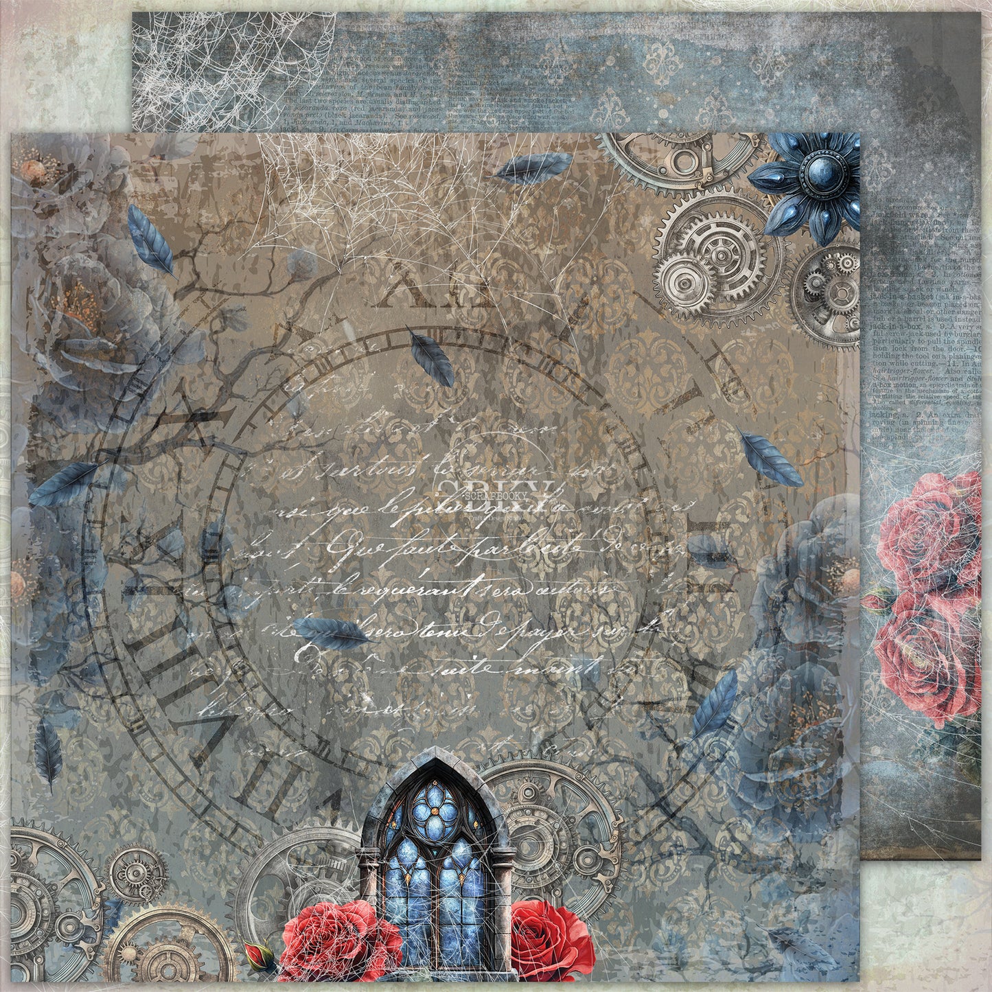 "Dark Romance" Scrapbooking Pad