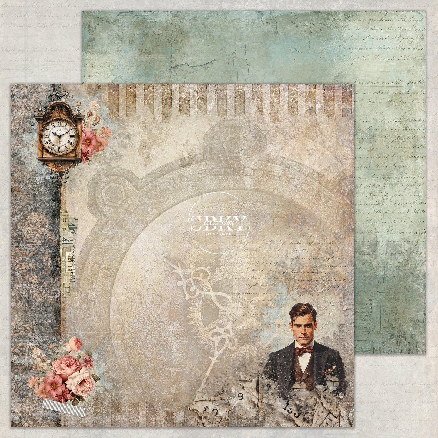 "Gentleman's Collection" Scrapbooking Pad