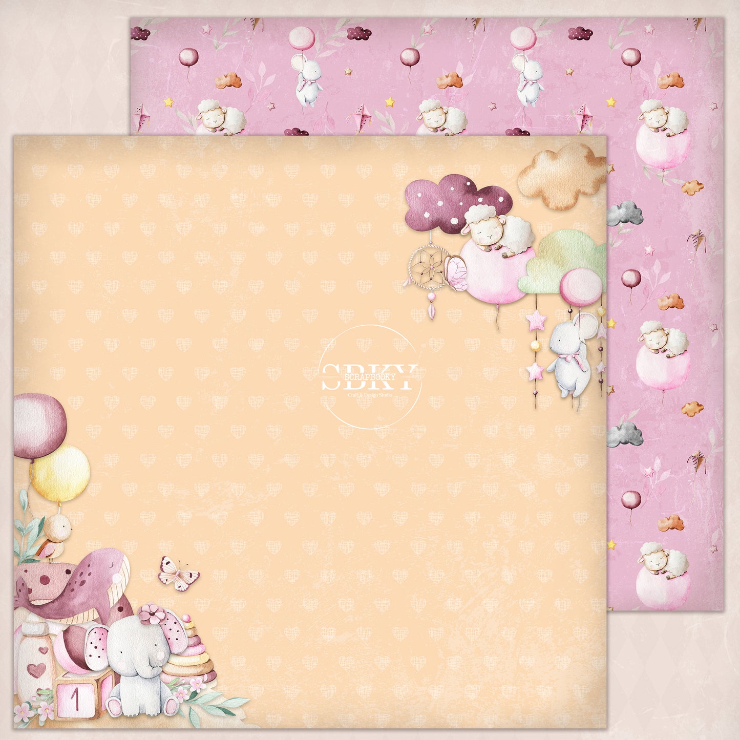 "All About Girls" Scrapbooking Pad