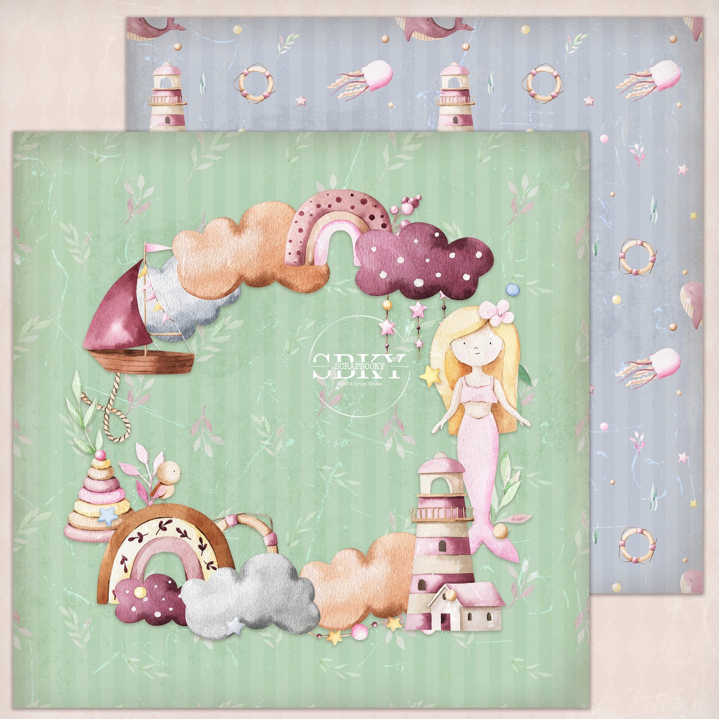 "All About Girls" Scrapbooking Pad