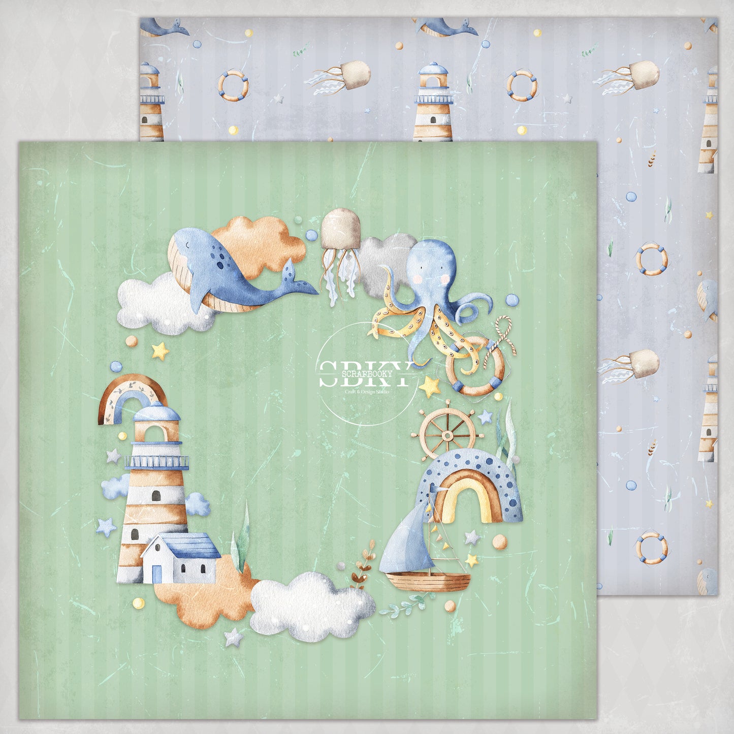 "All About Boys" Scrapbooking Pad